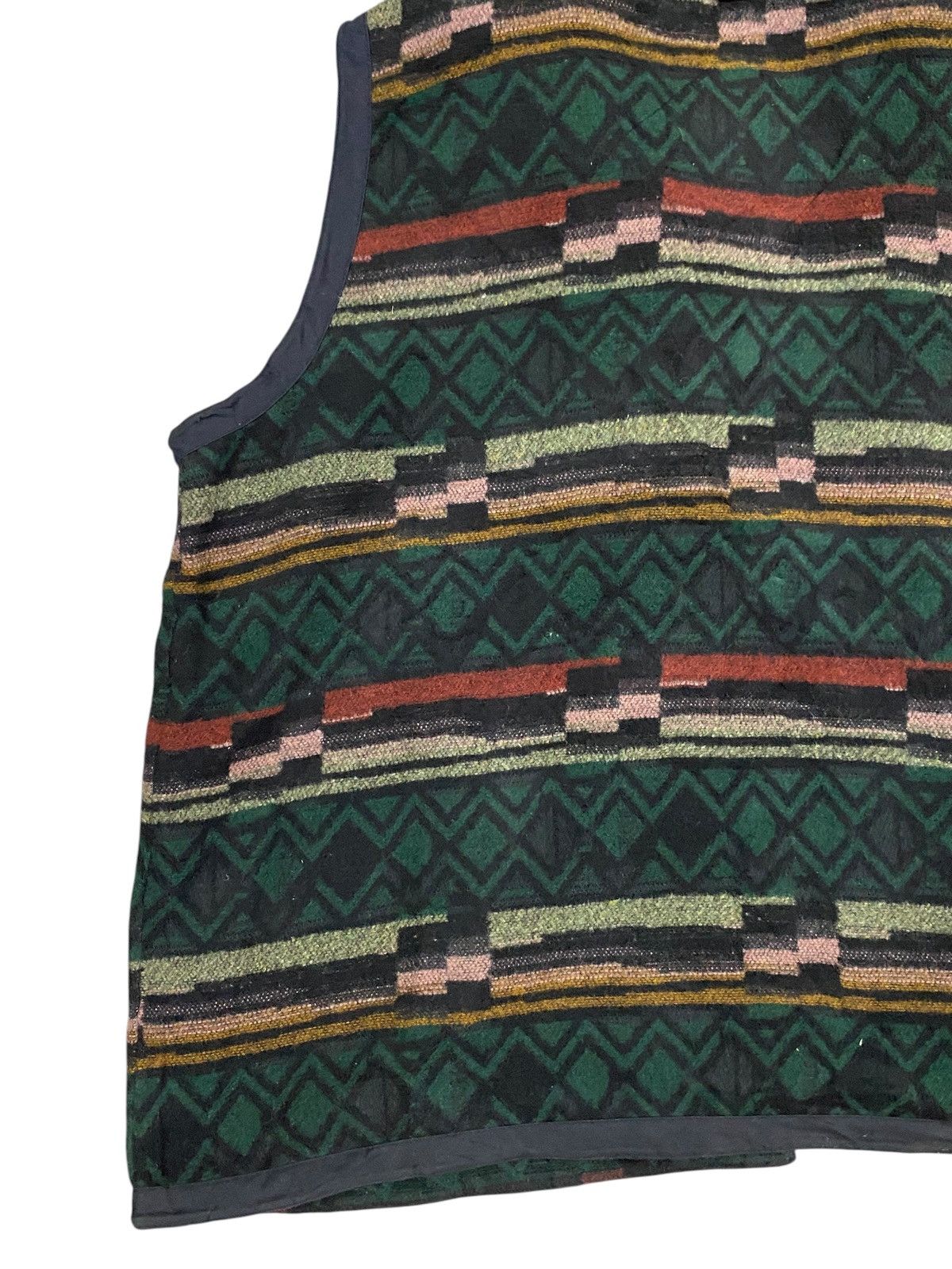 Vintage Outback Trading Co. Wool Blend Vest – Western Aztec Pattern Size US XXL / EU 58 / 5 - 8 Thumbnail