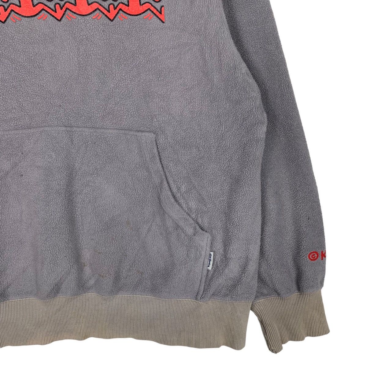 Keith Haring KEITH HARING GRAPHIC PULLOVER FLEECE HOODIES #0397-C18 Size US M / EU 48-50 / 2 - 4 Thumbnail