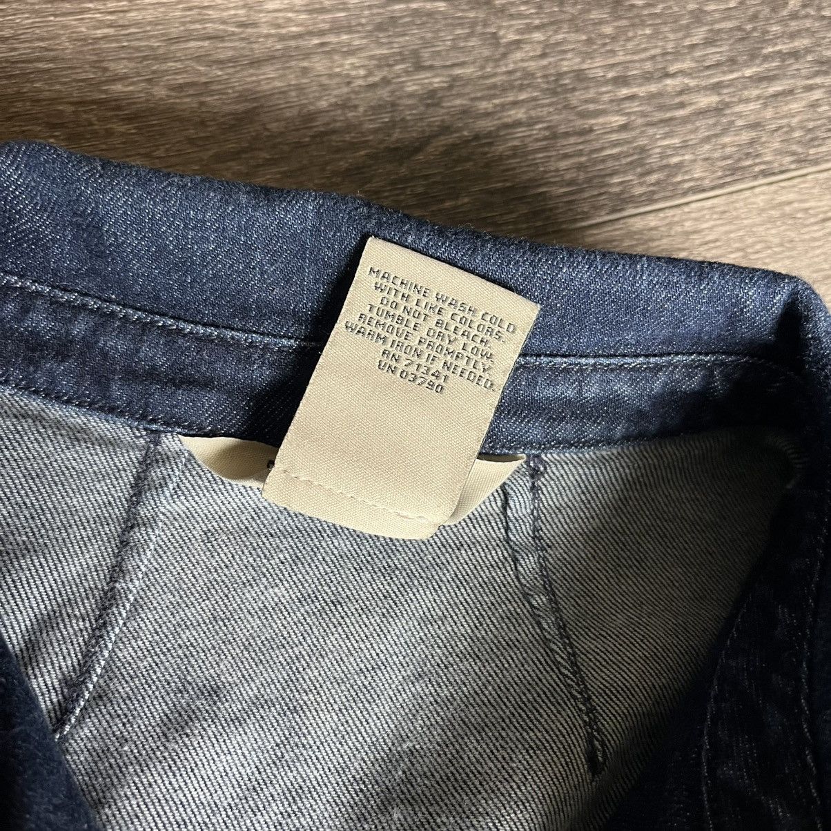 L.L. Bean Vintage 2000s L.L. Bean Blue Denim Jean Jacket Blazer Button Size S / US 4 / IT 40 - 7 Thumbnail
