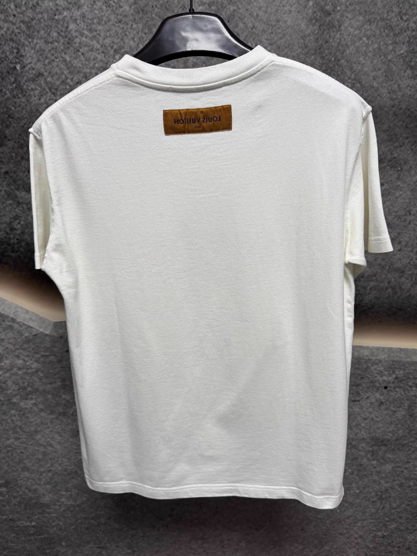 Louis Vuitton LV Script Embroidered Short-Sleeve Tee S Size US S / EU 44-46 / 1 - 2 Thumbnail