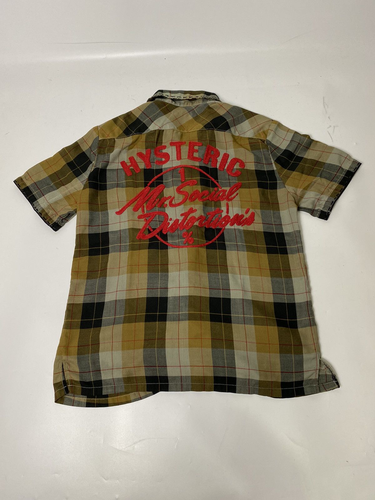 Hysteric Glamour × If Six Was Nine × Japanese Brand 💥best💥 Hysteric glamour plaid shirt embroidery Size US M / EU 48-50 / 2 - 2 Thumbnail