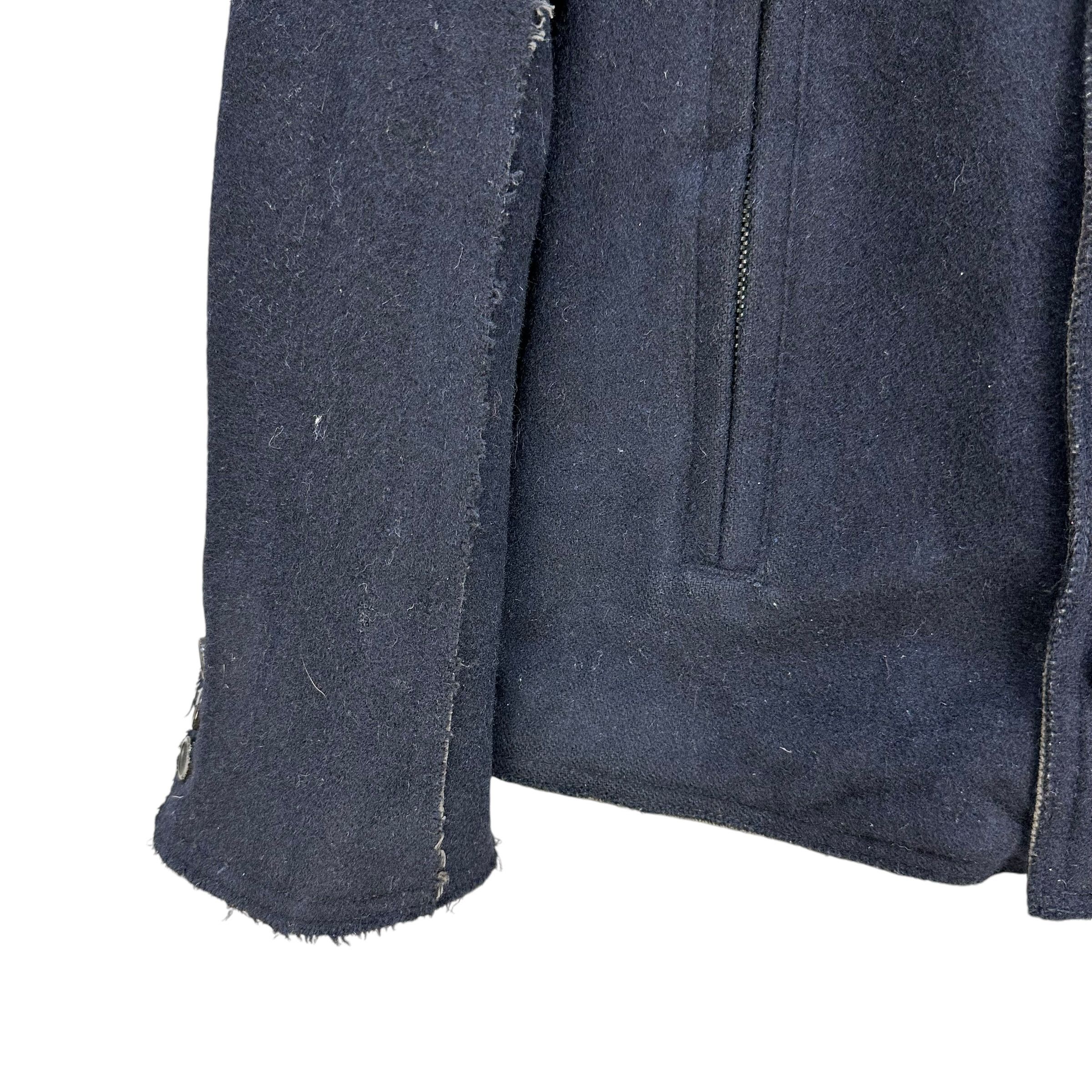 Shellac SHELLAC Deconstructed Double Breasted Wool Coat #A59-1361 Size US S / EU 44-46 / 1 - 4 Thumbnail