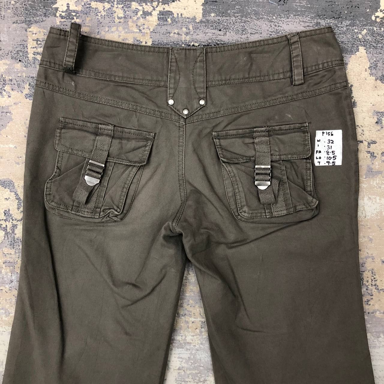 Japanese Brand P156 TRIBE JAPAN FLARED PANTS Size US 32 / EU 48 - 4 Thumbnail