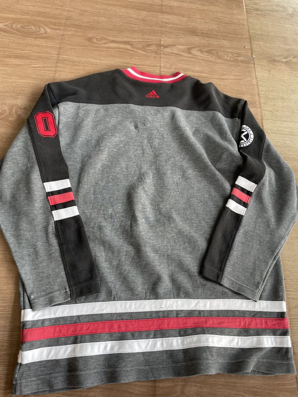 Adidas × Vintage Vintage 90s adidas international sports sweatshirt Size US L / EU 52-54 / 3 - 11 Thumbnail