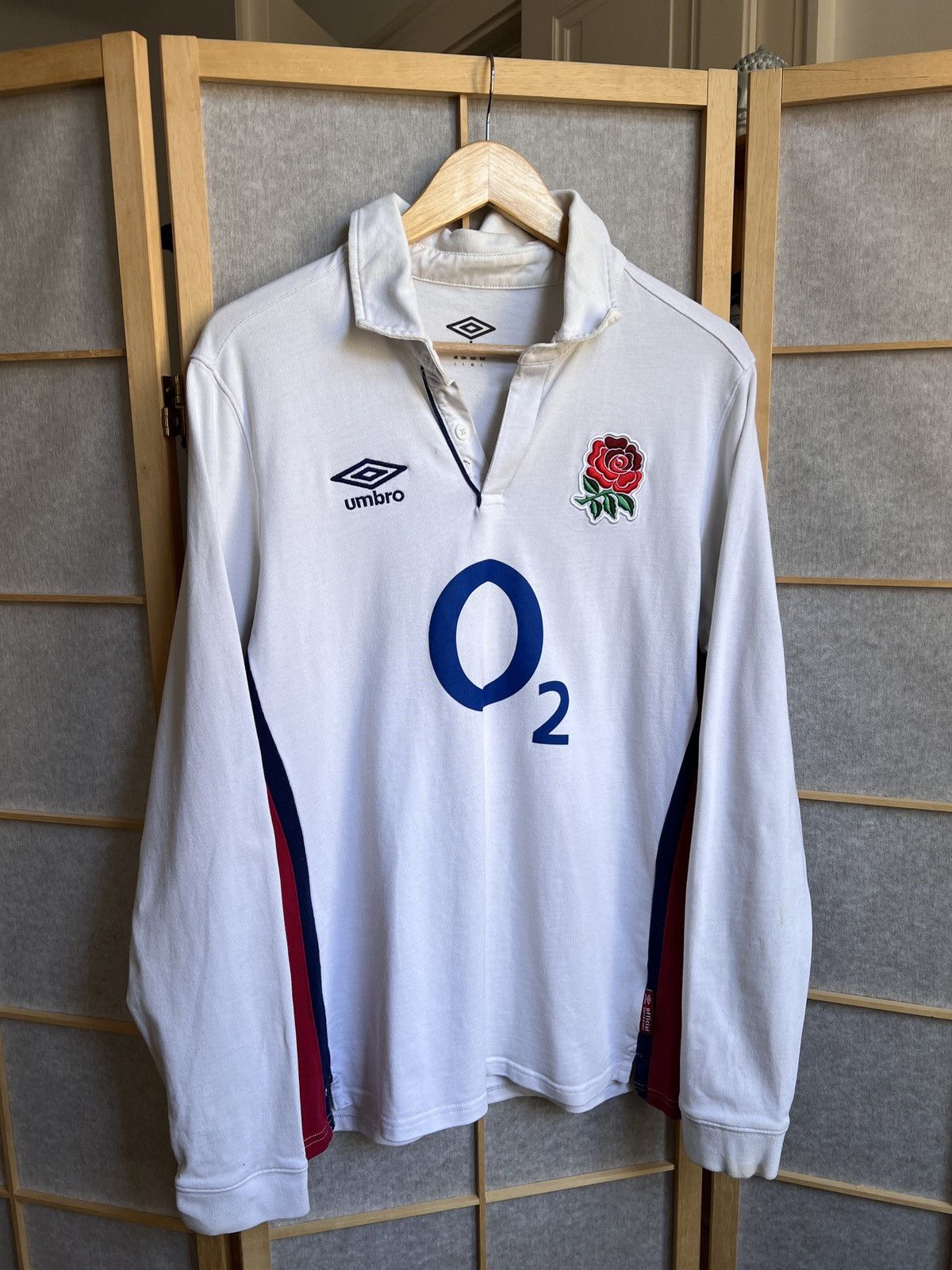 ENGLAND CLASSIC RUGBY 90s buy RARE VINTAGE SHIRT JERSEY UMBRO BIG LOGO MENS SIZE L