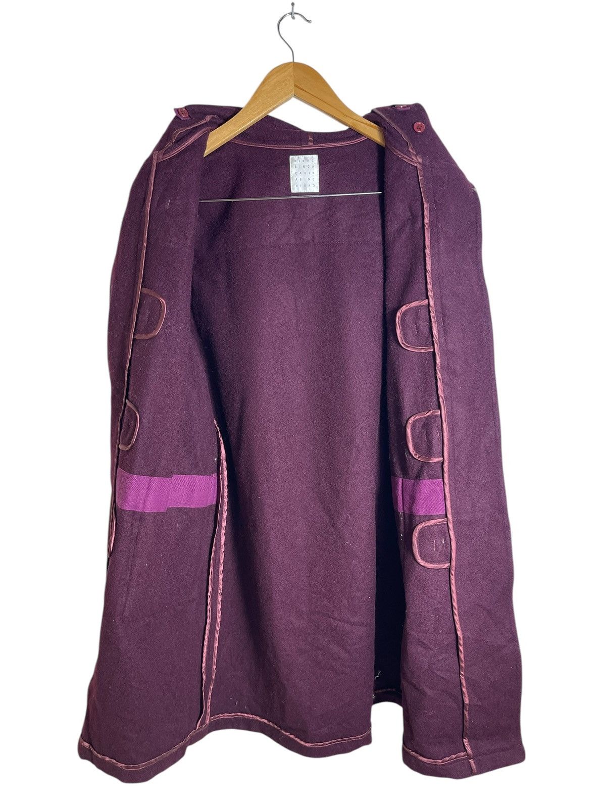 Japanese Brand × Vintage Japanese Brand Cabin wool duffle long jacket Size M / US 6-8 / IT 42-44 - 3 Thumbnail