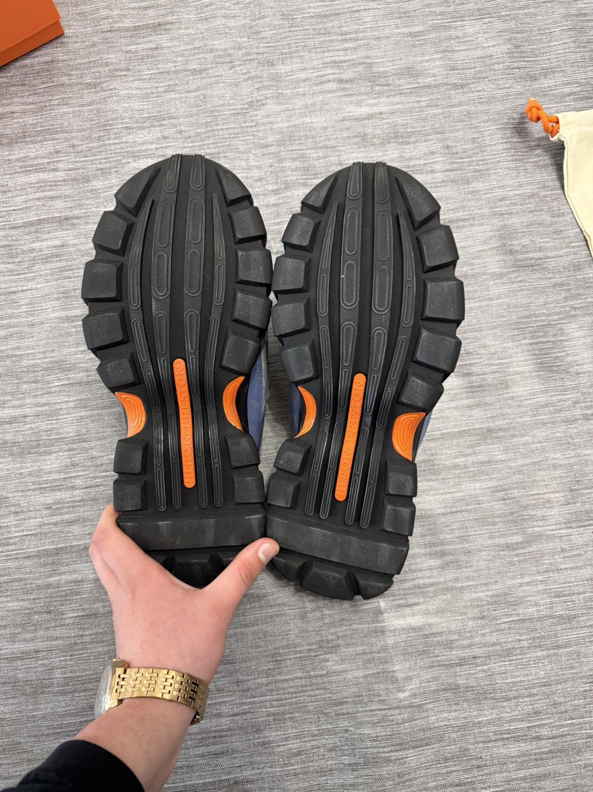 Heron Preston Heron Preston Block Stepper Mule Size US 12 / EU 45 - 12 Thumbnail