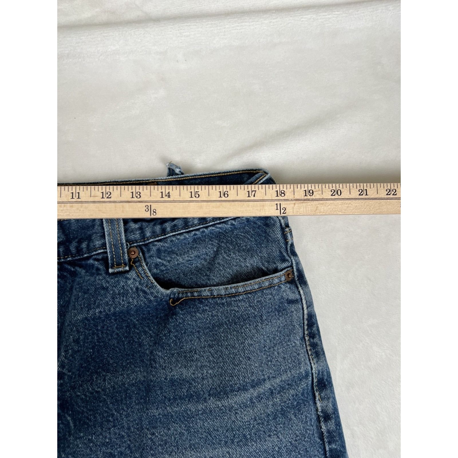 Levi's Vintage Levi’s 505 Blue Denim Jeans Size 36x30 Made in Mexic Size US 36 / EU 52 - 6 Thumbnail