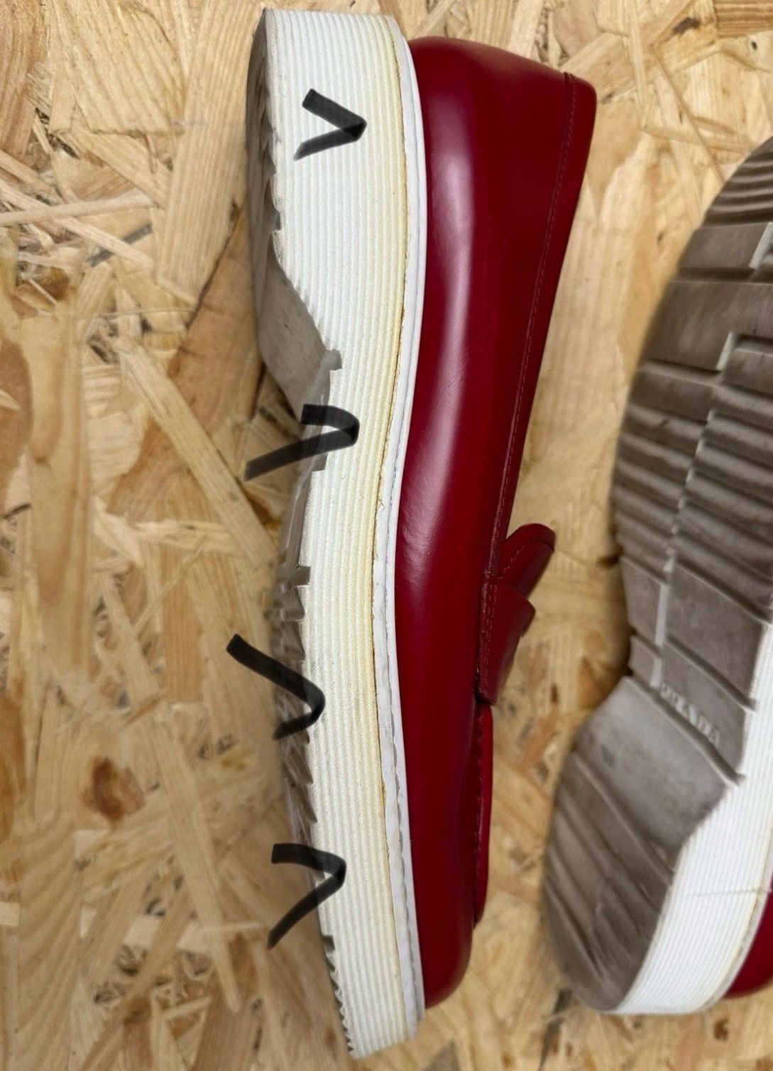 Prada Prada shoes size 41 IT red Size US 11 / IT 41 - 14 Thumbnail