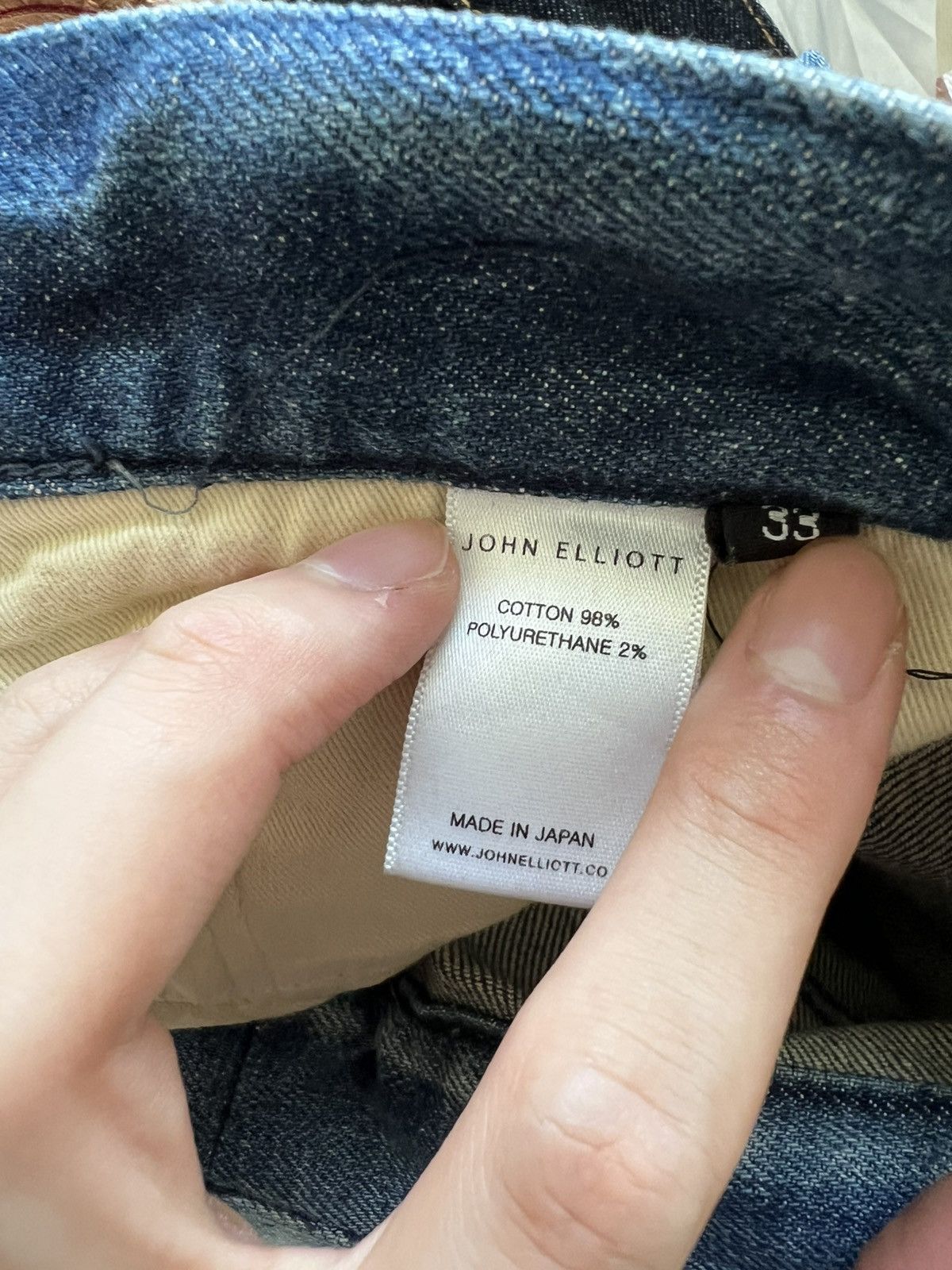 John Elliott john elliott denim Size US 33 - 3 Thumbnail