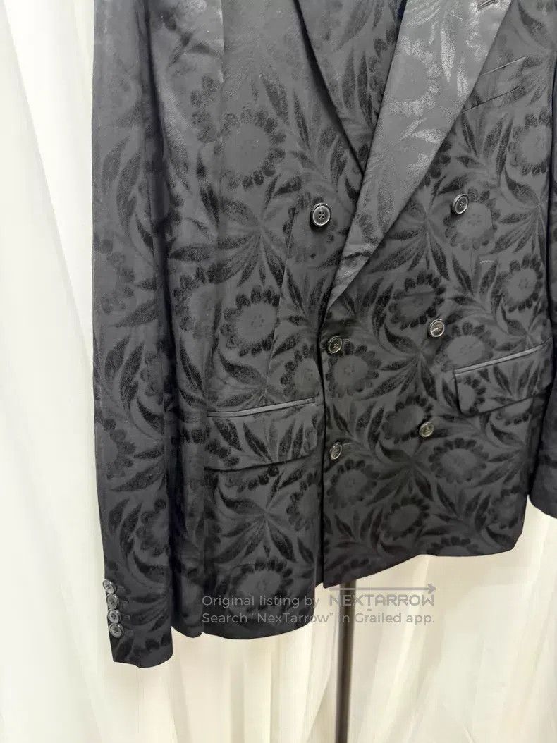 Dries Van Noten DRIES VAN NOTEN Silk Jacquard Jacket Size US S / EU 44-46 / 1 - 6 Thumbnail