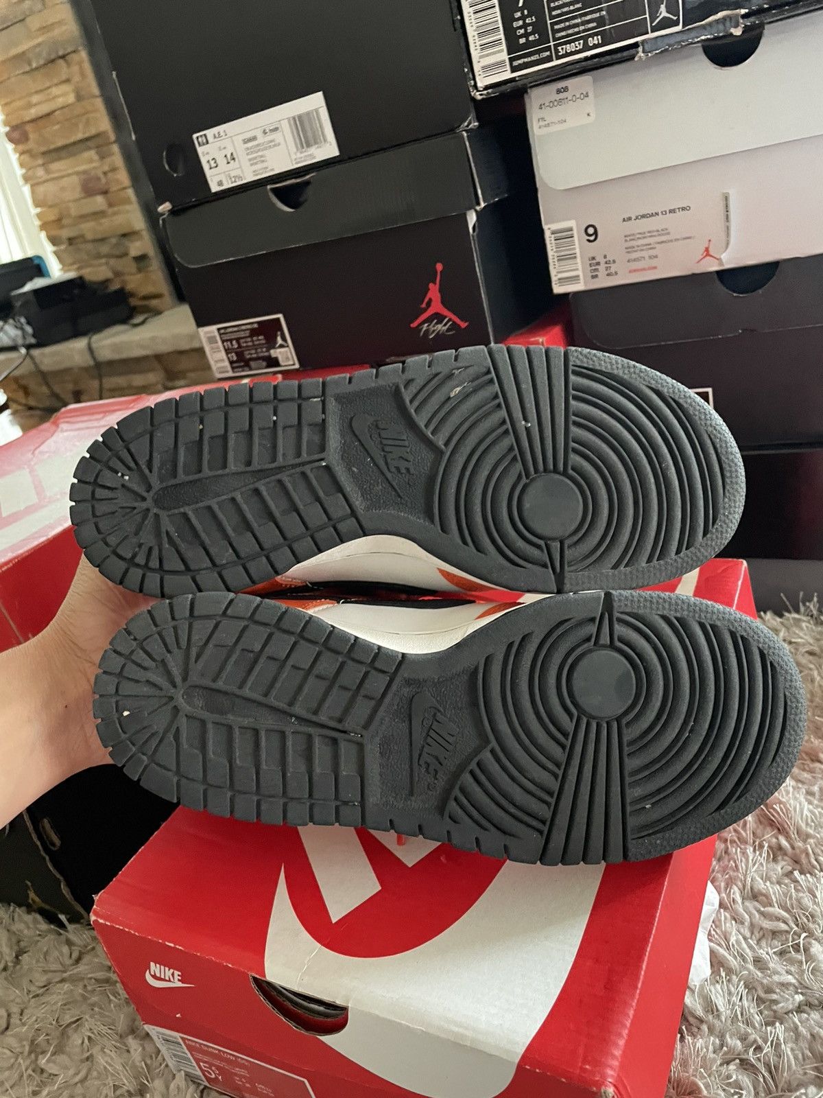 Nike Nike Dunk Low GS Halloween Size US 5.5 / EU 38 - 6 Thumbnail