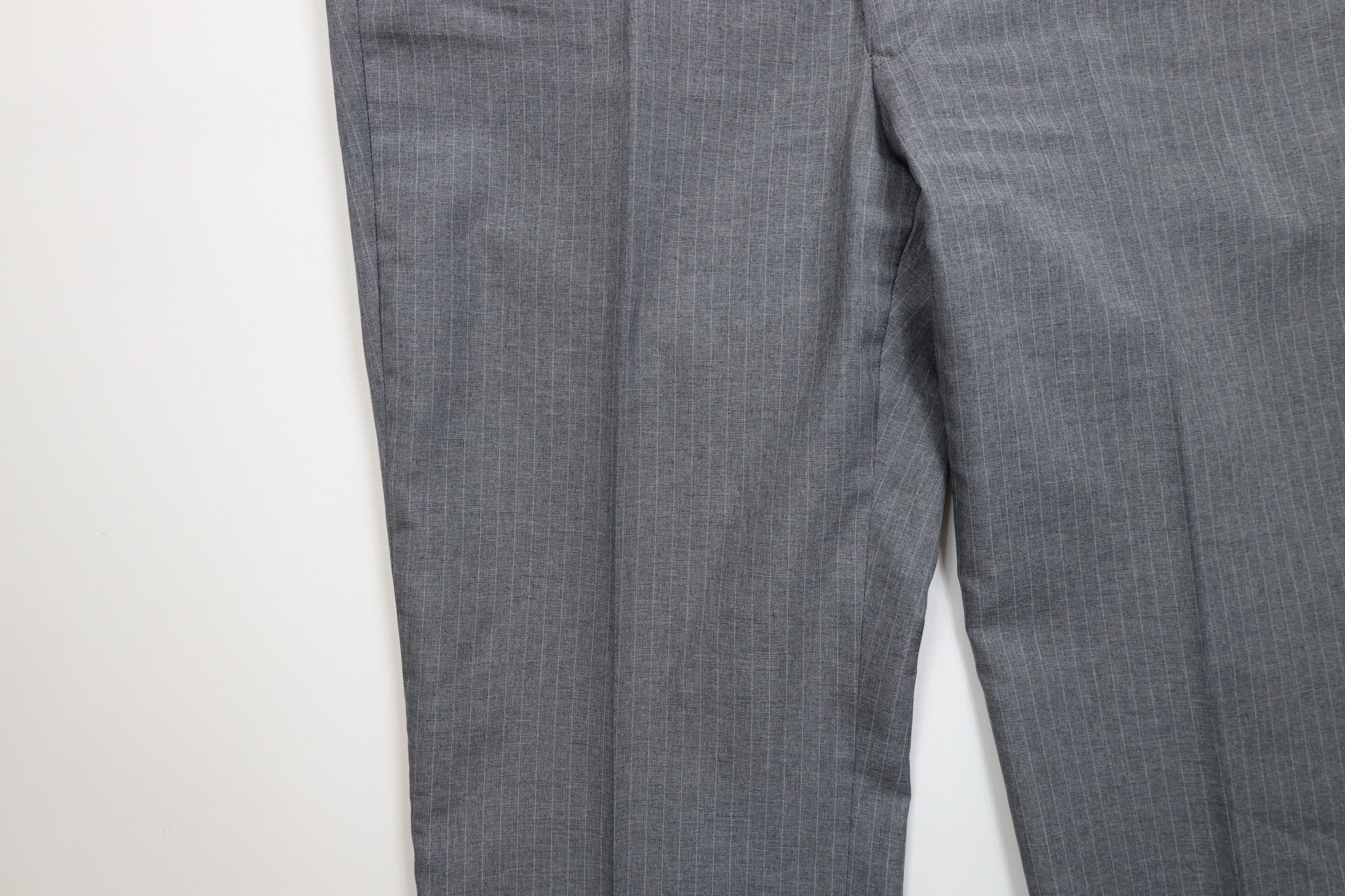 Vintage Vintage 70s Streetwear Knit Wide Leg Chino Pants Gray USA Size US 38 / EU 54 - 5 Thumbnail