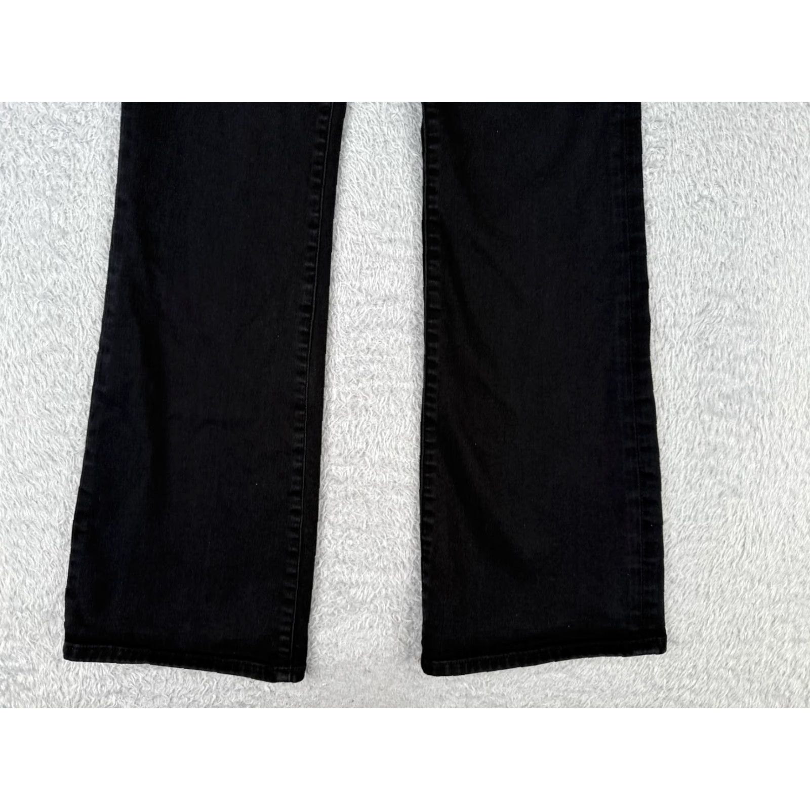 Express VINTAGE Express Womens Jeans Bootcut High Rise Black Cotton Blend 26x31 90s Designer Authentic Women's Size 26" / US 2 / IT 38 - 2 Thumbnail