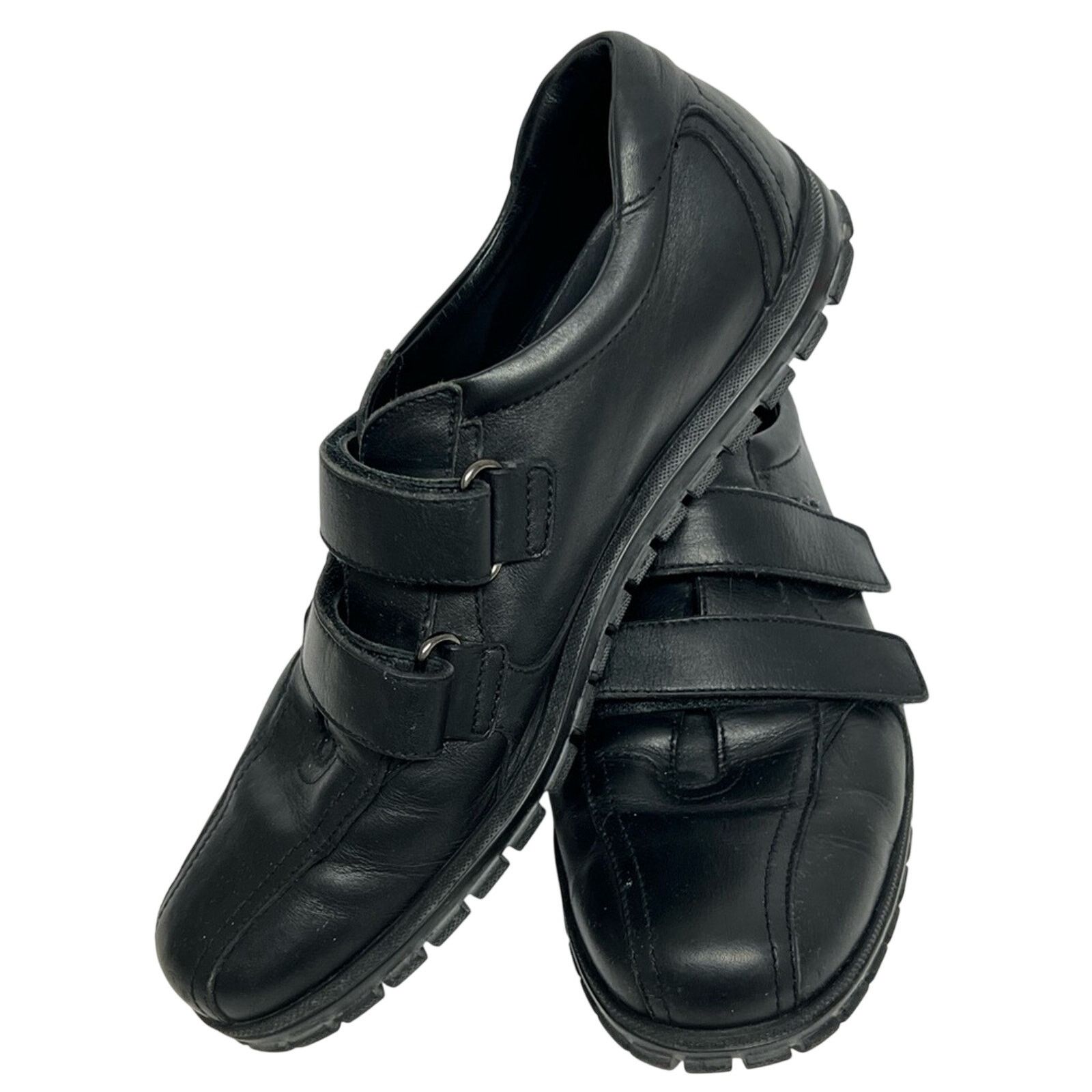 Prada Prada Toblach Leather Two Strap Sneakers OG UK 6.5 US 7.5 Size US 7.5 / EU 40-41 - 4 Thumbnail
