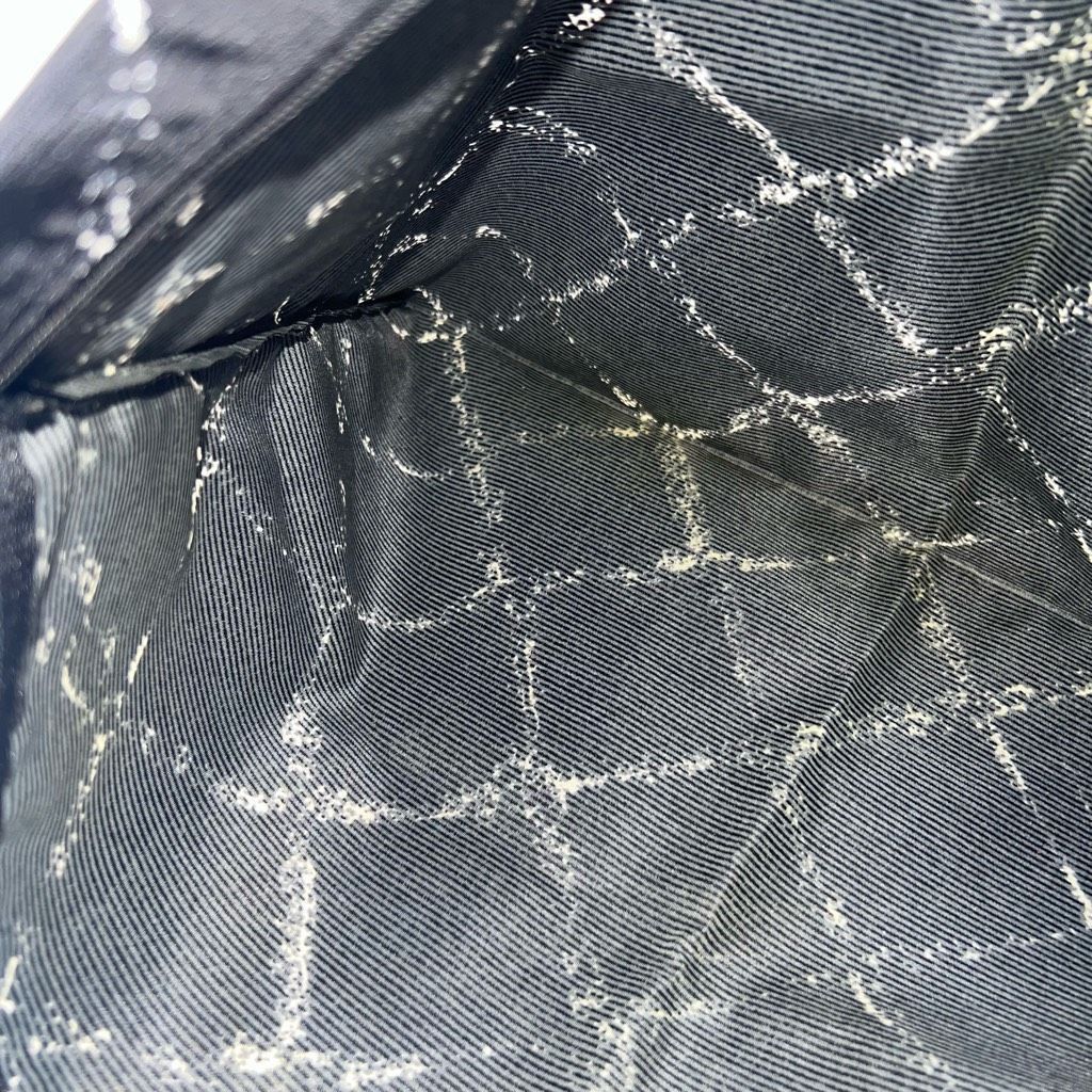 Chanel Chanel Black and White Nylon Old Style Travel Line Pouch Size ONE SIZE - 10 Thumbnail
