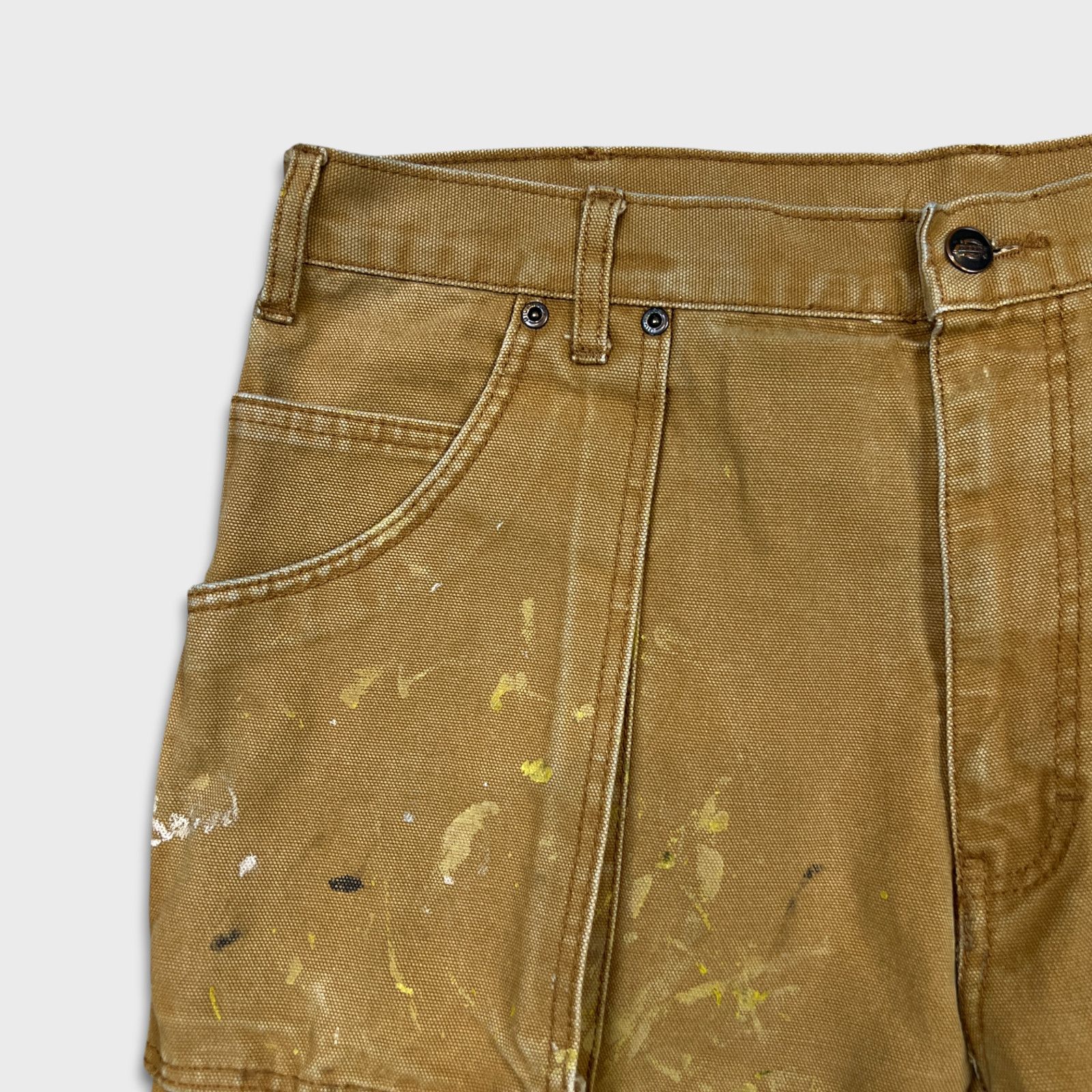 Dickies × Vintage Dickies Pants 38x30 Double Knee Distress Carpenter Canvas Size US 34 / EU 50 - 3 Thumbnail