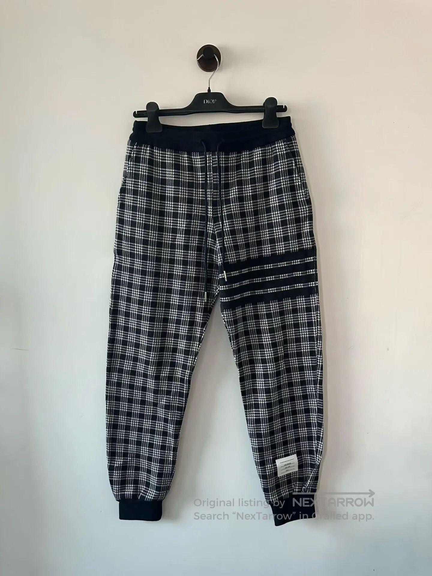 Thom Browne Thom Browne Plaid Sweatpants. Size US 28 / EU 44 - 1 Thumbnail