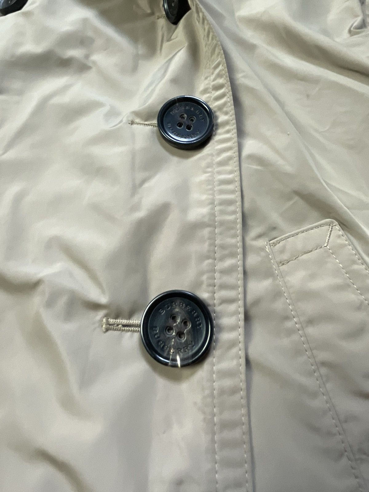 Burberry Burberry London Trench Coat Hooded Beige Woman's UK6 US 4 Size S / US 4 / IT 40 - 5 Thumbnail