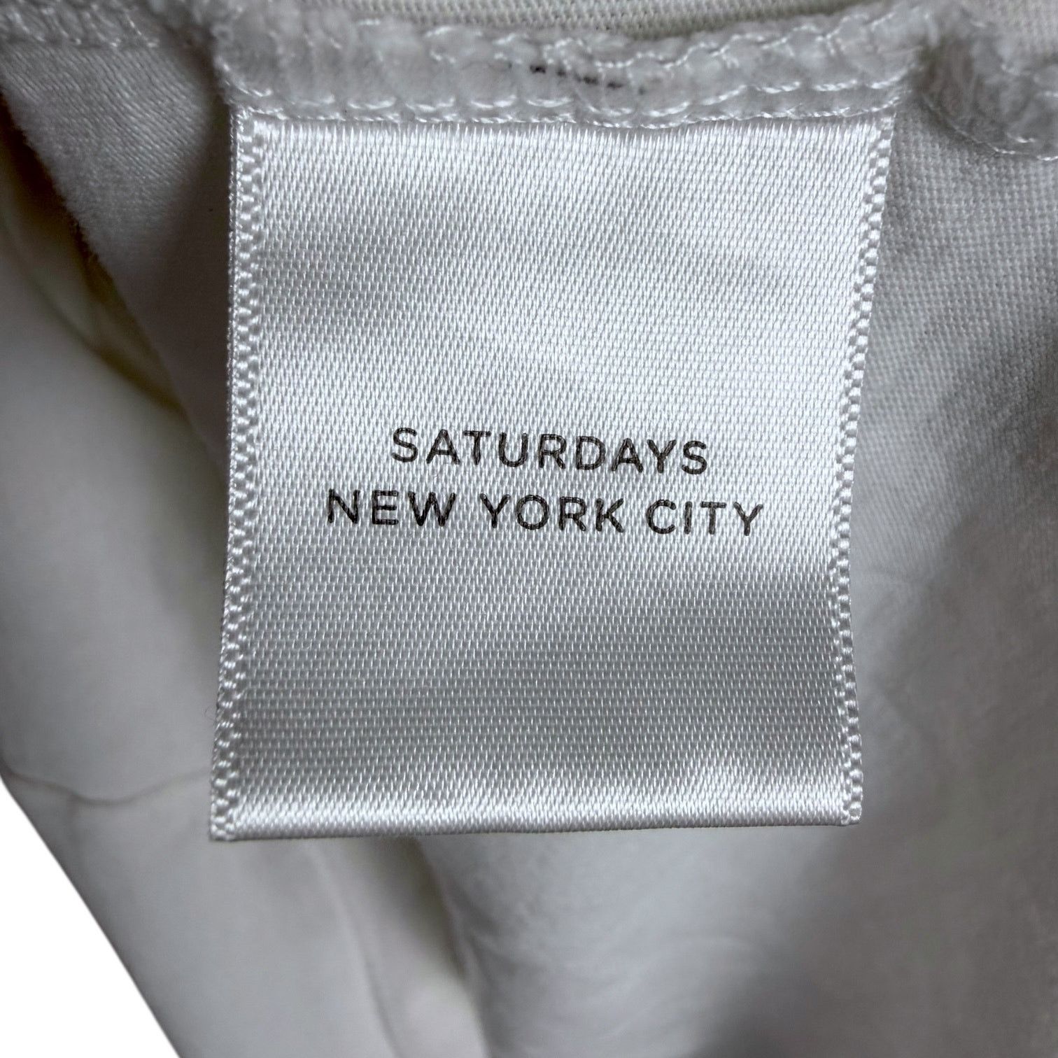 Saturdays NYC Men's Saturdays NYC Balance Logo White Graphic T-Shirt - S Size US S / EU 44-46 / 1 - 6 Thumbnail