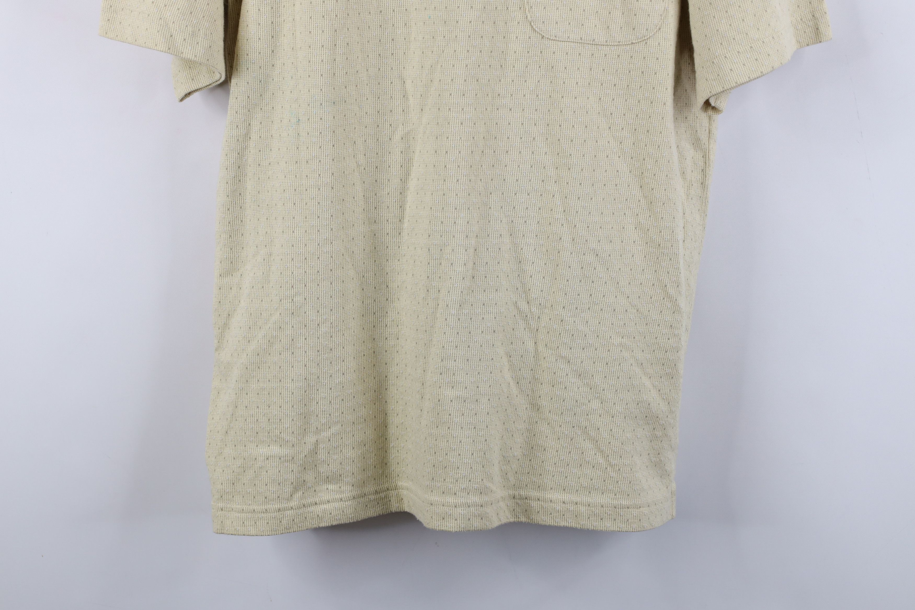 Vintage Vintage 90s Streetwear Knit Collared Golf Polo Shirt Yellow Size US S / EU 44-46 / 1 - 3 Thumbnail