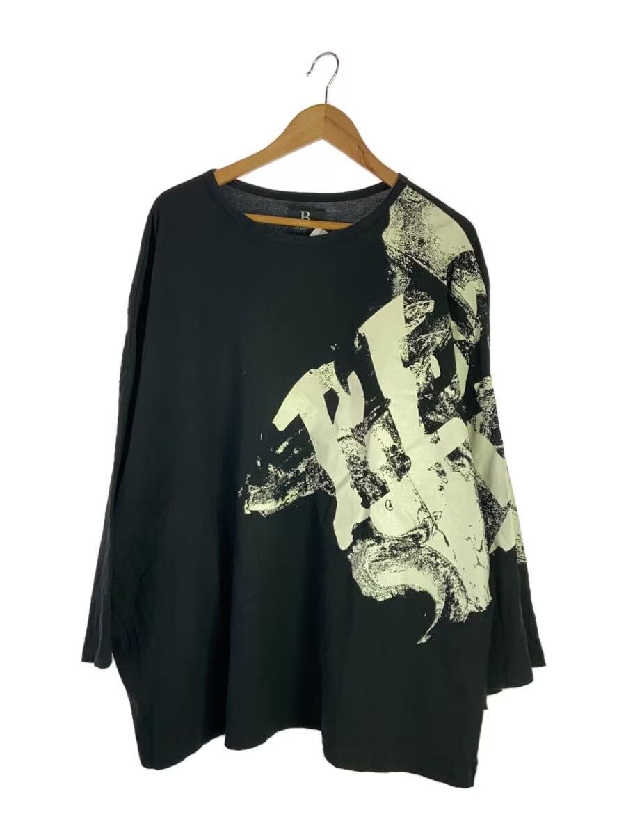 Yohji Yamamoto Paint Print Boxy Long Sleeve Tee Size US M / EU 48-50 / 2 - 1 Thumbnail