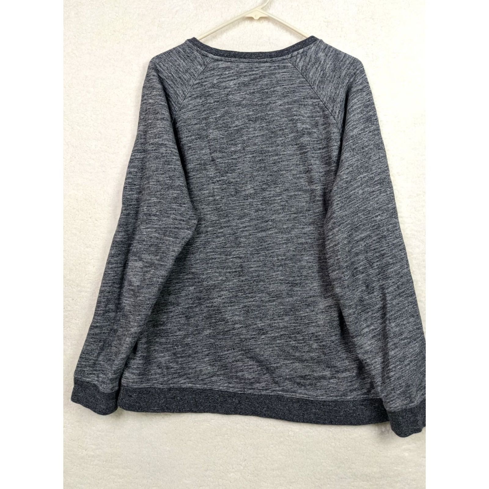 Everlane Everlane Sweatshirt Crew Neck Long Sleeve Gray XL Men's Logo Pullover Jersey Cotton Blend Sweatshirt Size US XL / EU 56 / 4 - 3 Thumbnail