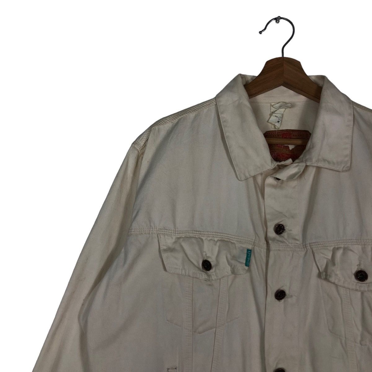 Japanese Brand 🔥90’s Vintage Trucker Jacket USA Made Size US M / EU 48-50 / 2 - 6 Thumbnail