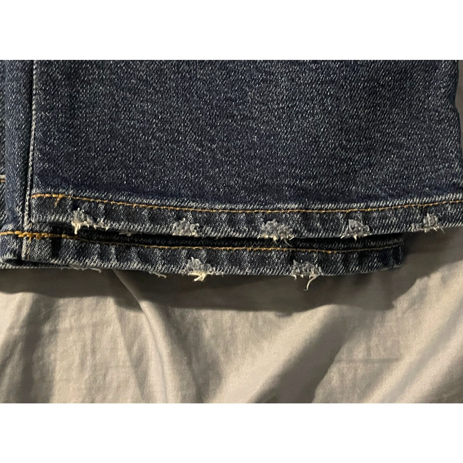 Madewell MADewell Jeans Slim Demi-Boot Women Adult 26 Blue Cotton Blend Slimming 27.5in Bootcut 27in Inseam Women’s Daywear Size 26" / US 2 / IT 38 - 8 Thumbnail