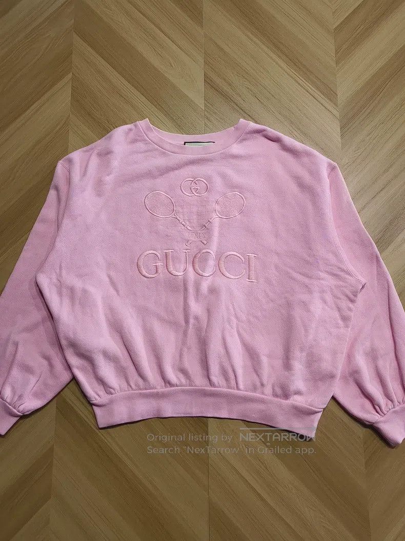 Gucci Gucci Tennis racket sweatshirt Size S / US 4 / IT 40 - 1 Thumbnail