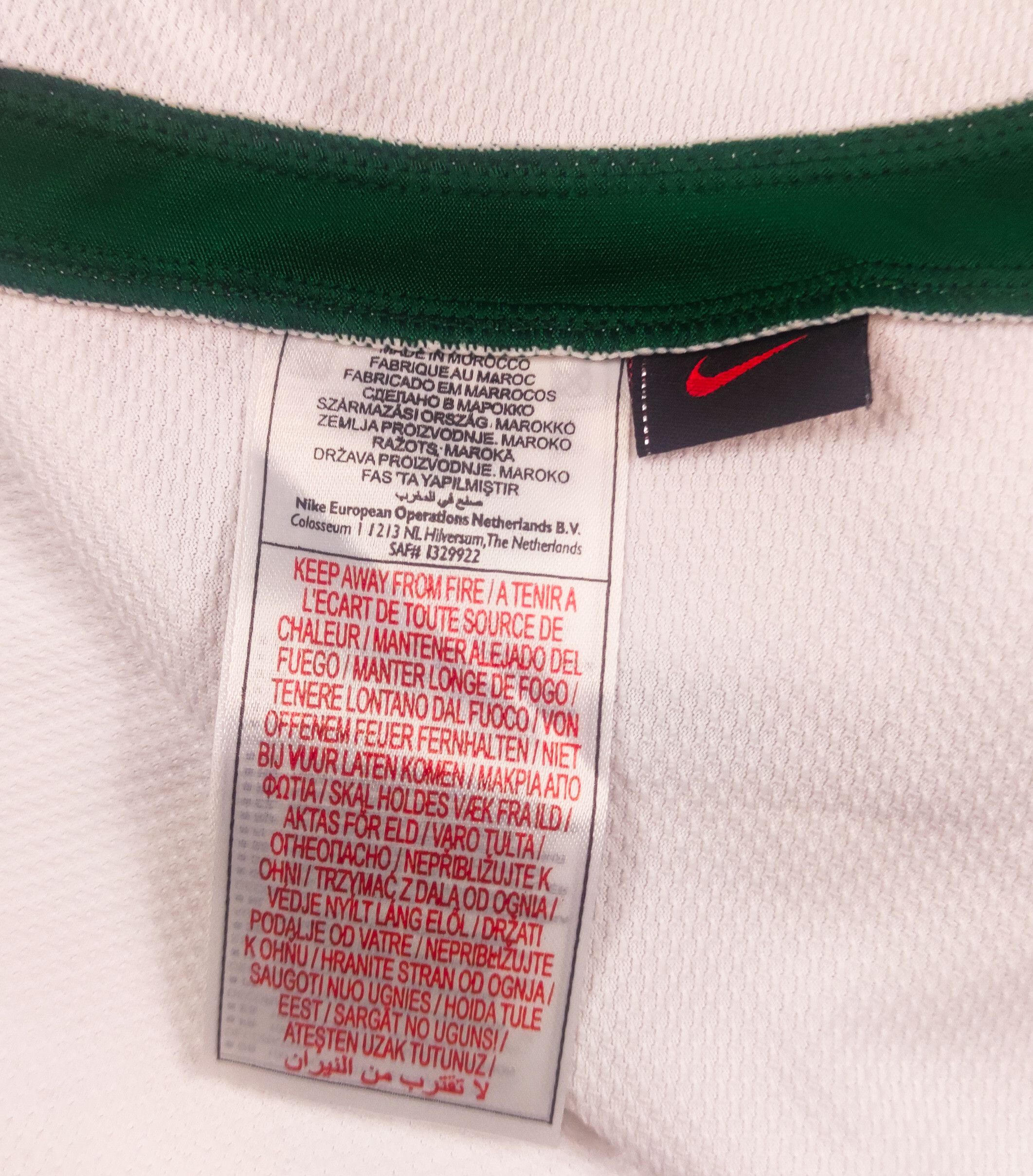 Nike Slovenia 2008 2009 Nike Home Shirt Kit Jersey Ljubljana Size US XL / EU 56 / 4 - 4 Thumbnail