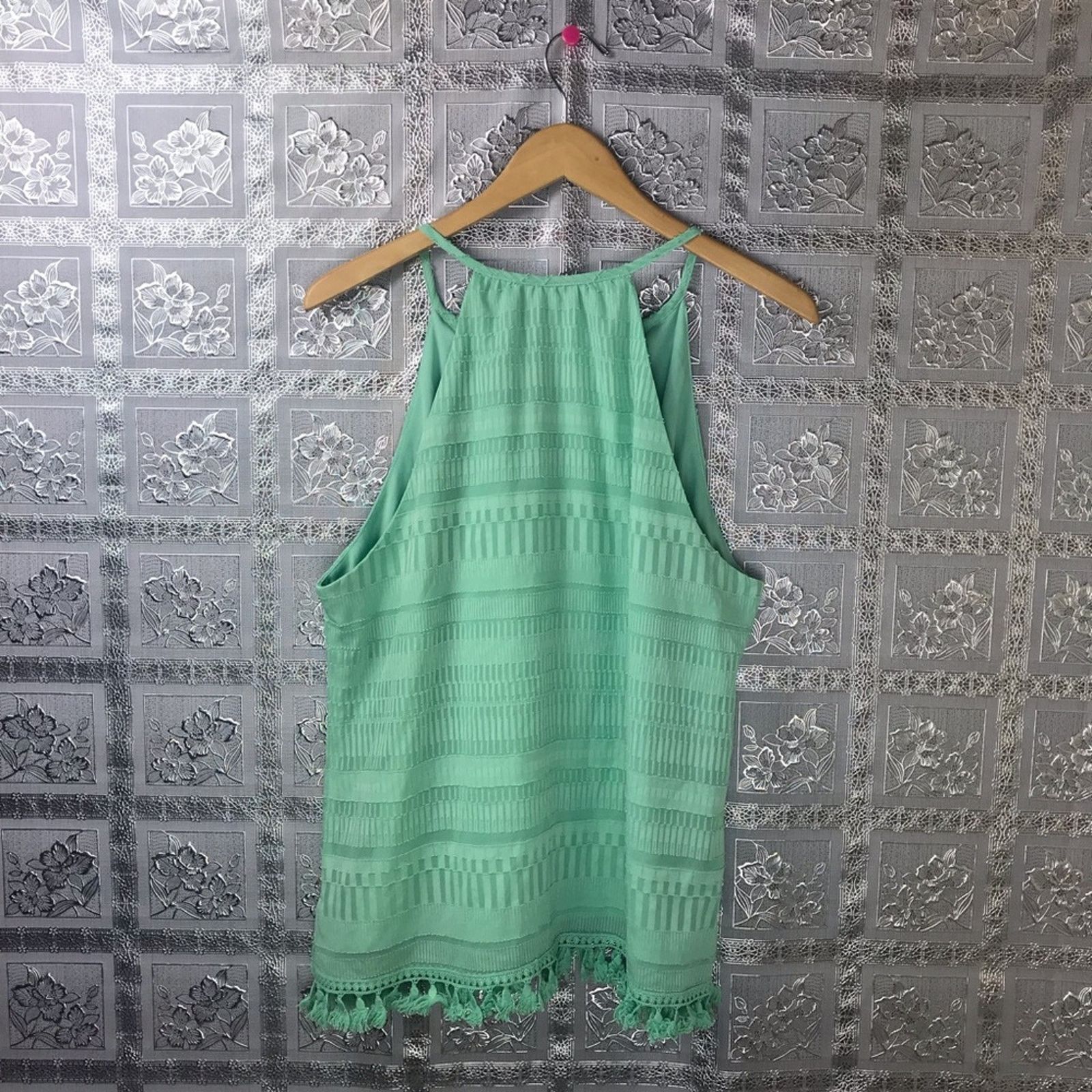Other 7th Avenue New York & Co Fringe Tribal Tank Top Size L / US 10 / IT 46 - 5 Thumbnail