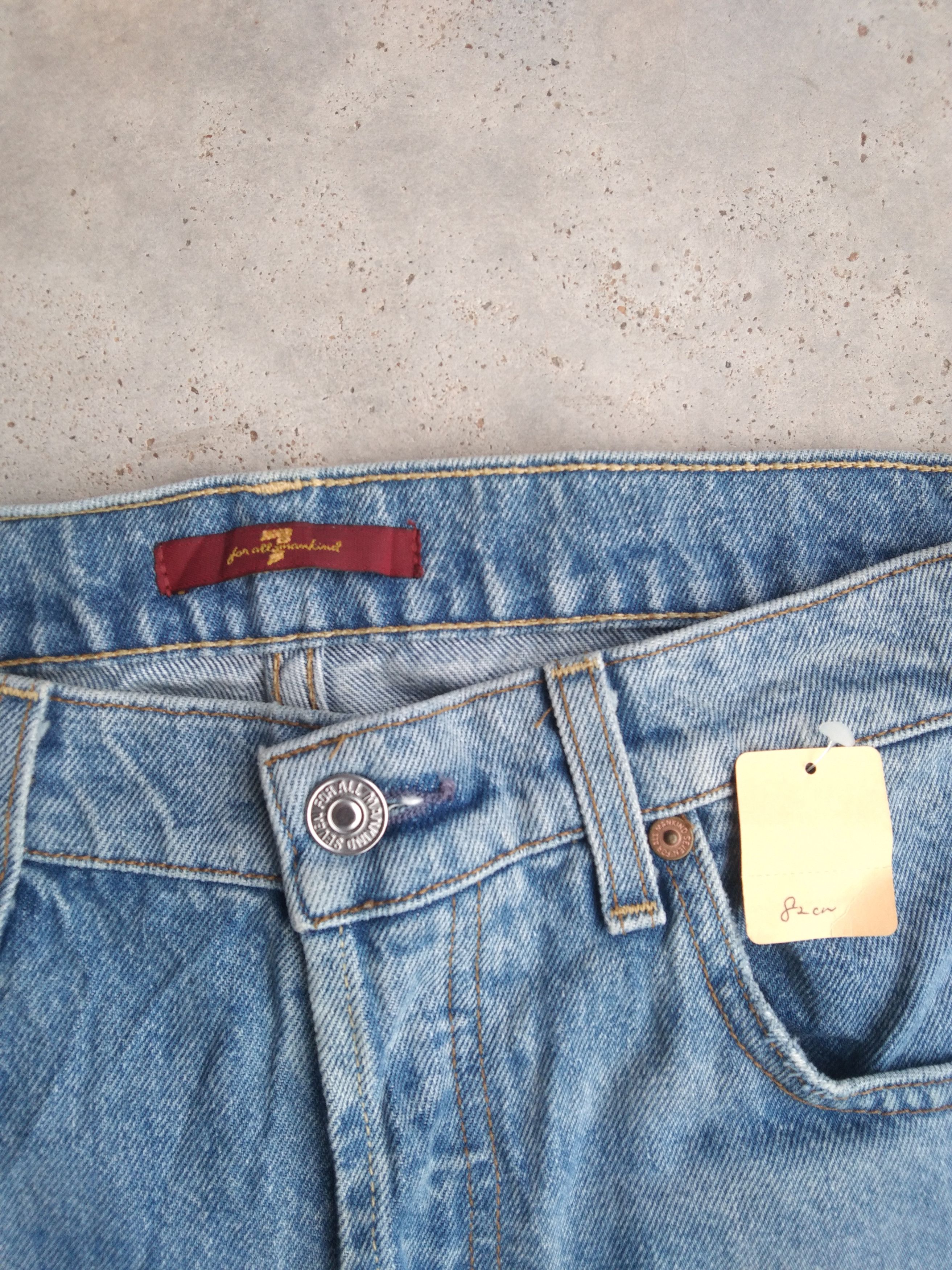7 For All Mankind 7 For All Mankind Made In USA Distressed Jeans Size US 31 - 6 Thumbnail