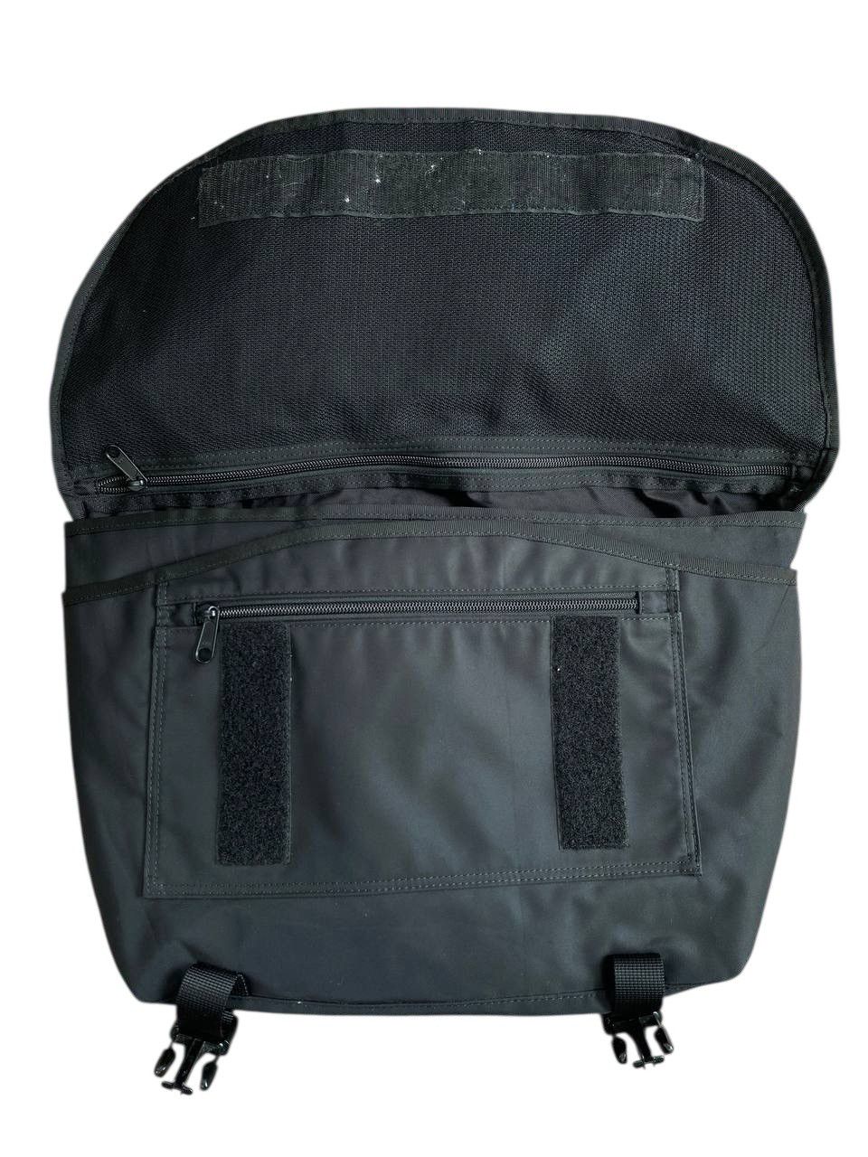 Porter Porter Yoshida Monochrome Messenger Black Canvas Bag Size ONE SIZE - 9 Thumbnail