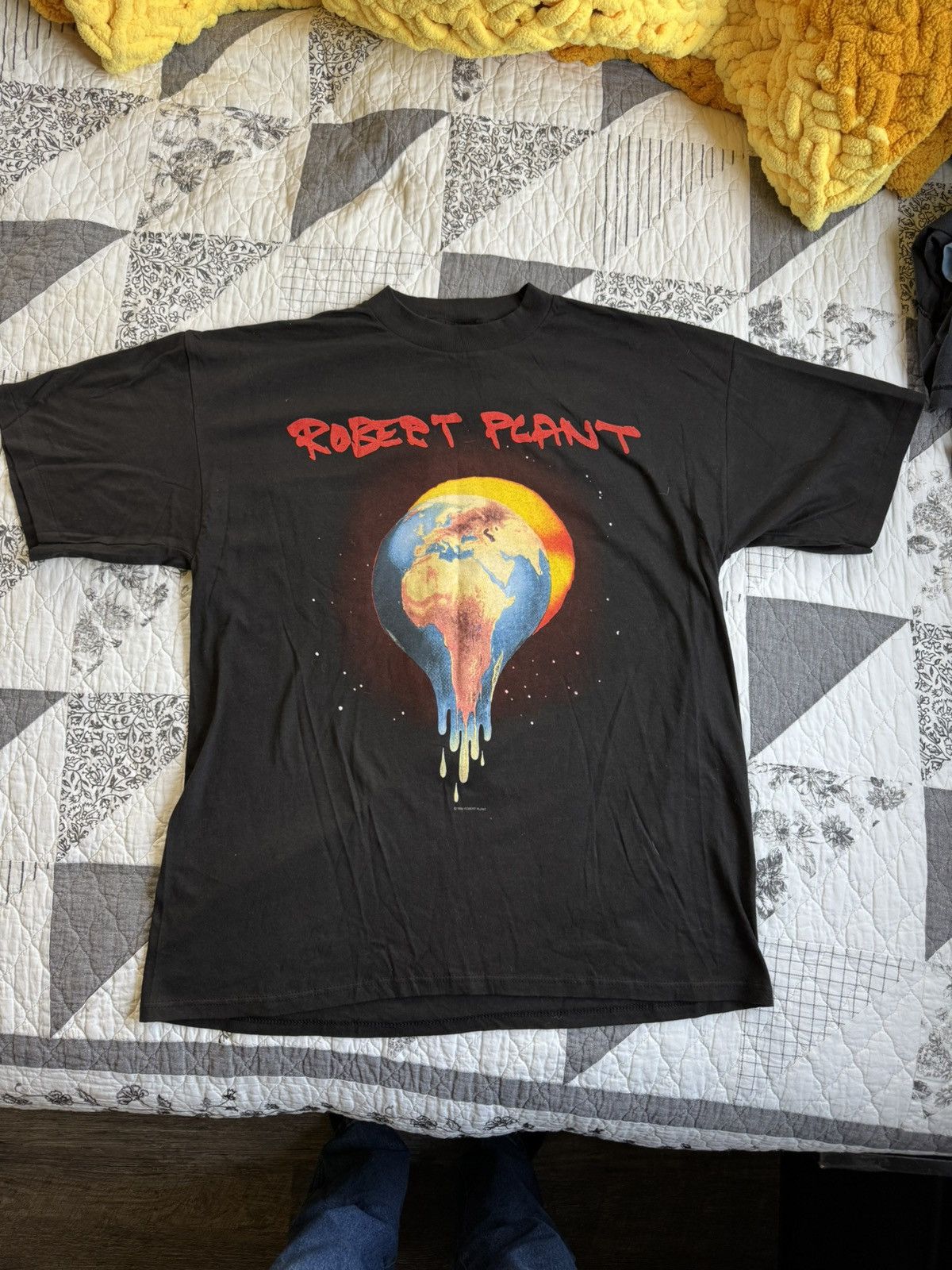 Vintage Single Stitch 1993 Robert Plant World Tour Tee