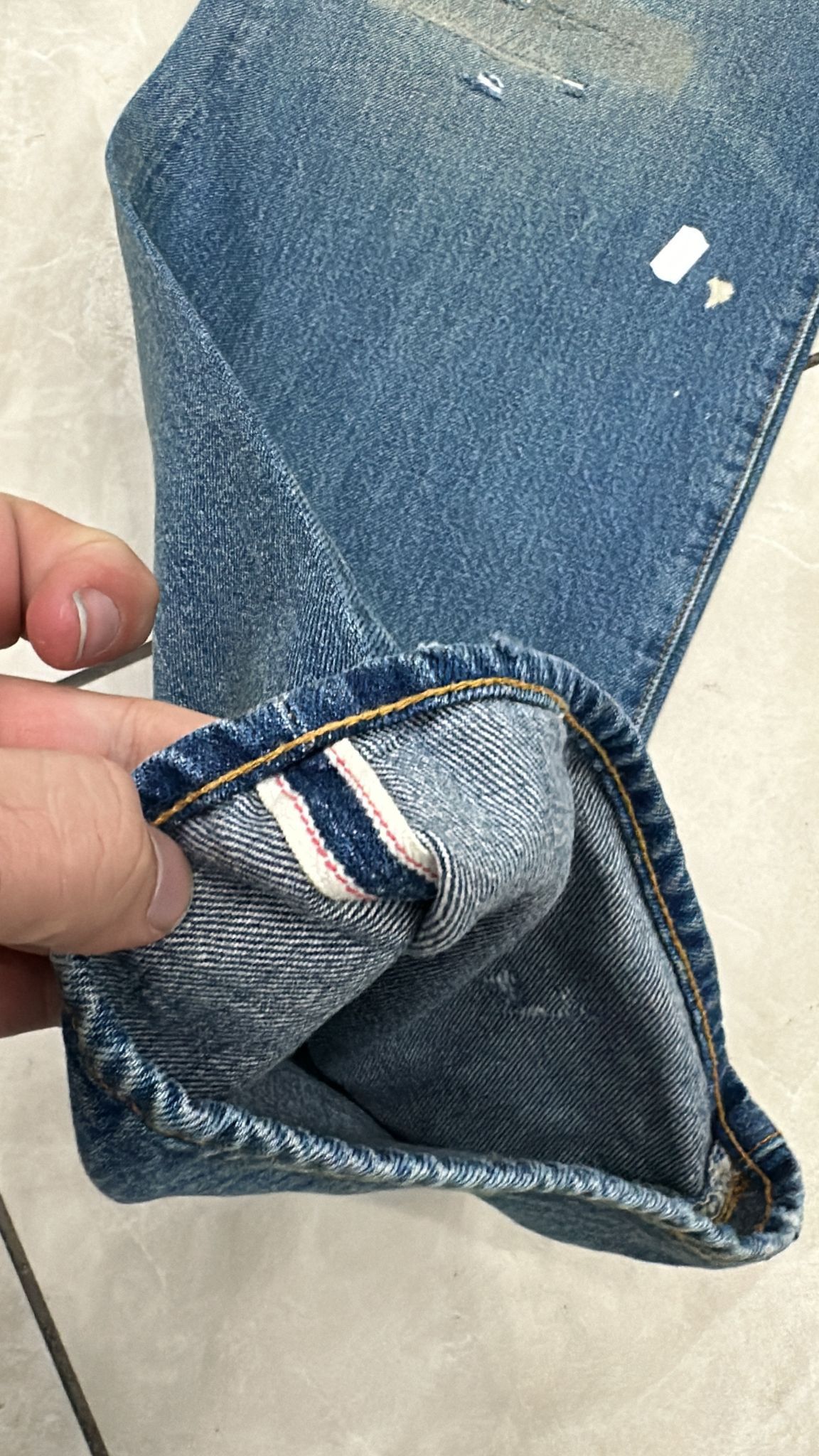 Levi's Vintage Clothing LVC Levi's Vintage Clothing 1955 501XX BigE Selvedge Jeans Size US 36 / EU 52 - 6 Thumbnail