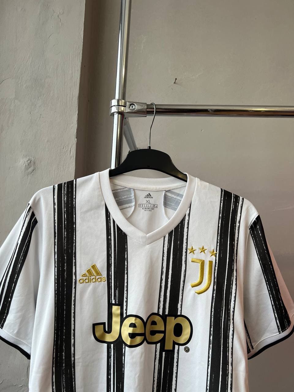 Adidas 2020/21 JUVENTUS FC HOME SOCCER JERSEY FOOTBALL SHIRT SZ XL Size US XL / EU 56 / 4 - 3 Thumbnail