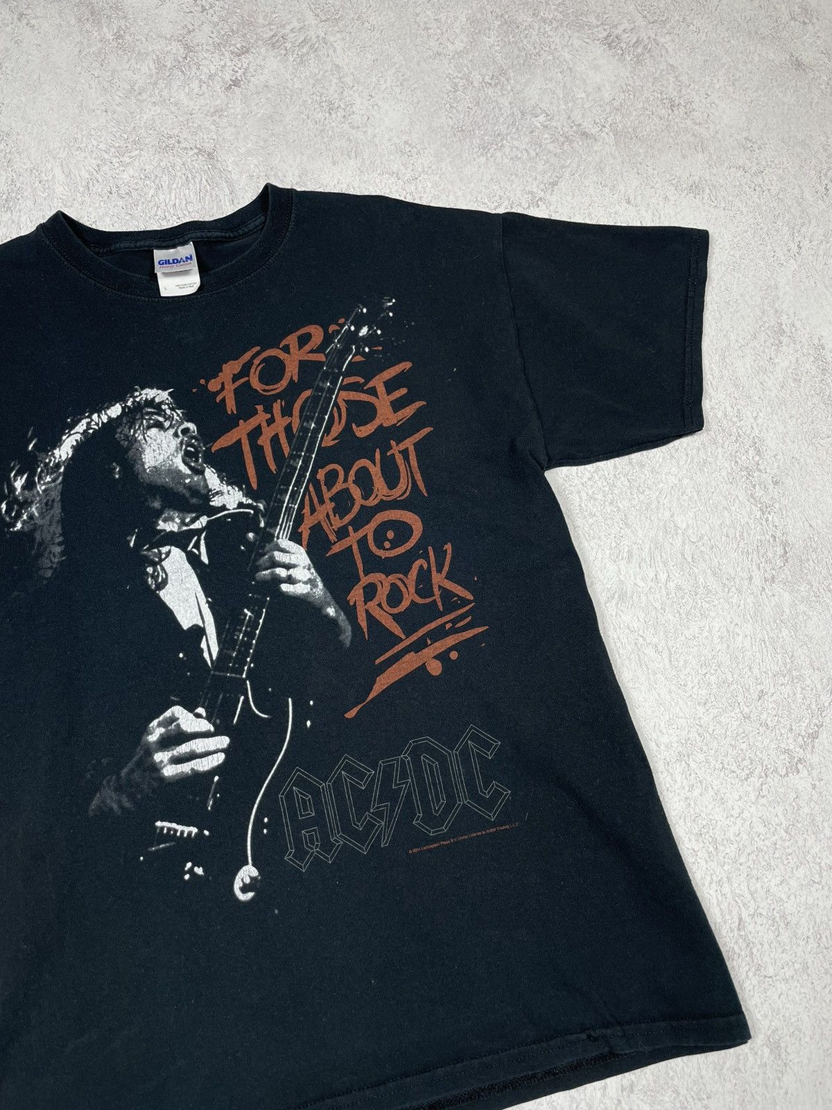 Band Tees AC/DC For Those About To Rock Tee 2004 T-Shirt L Size US L / EU 52-54 / 3 - 2 Thumbnail