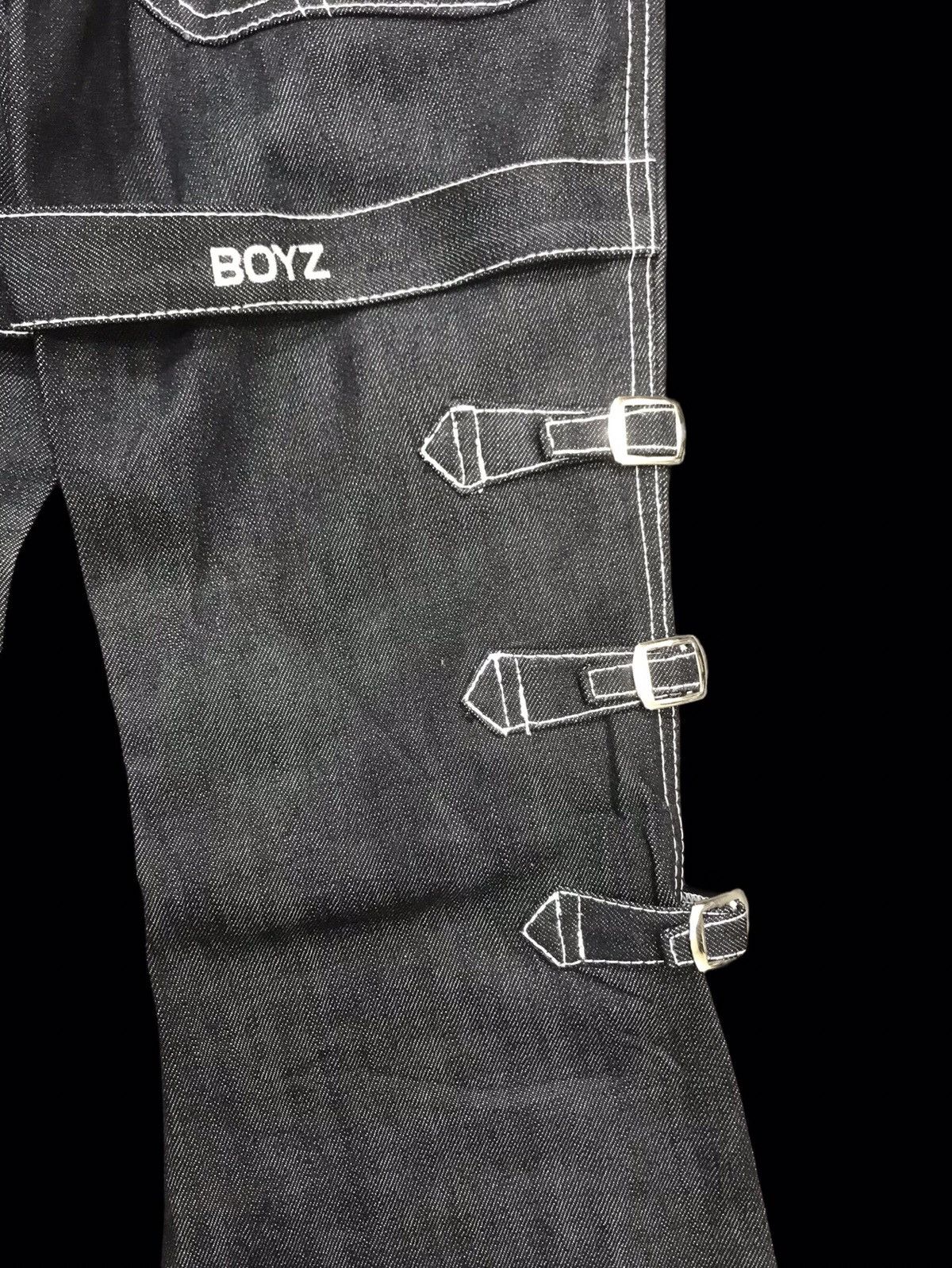 Other 💥AVANT GARDE💥OCTMAMI BONDAGE BELL BOTTOM STURDY DENIM F248 Size US 26 / EU 42 - 13 Thumbnail