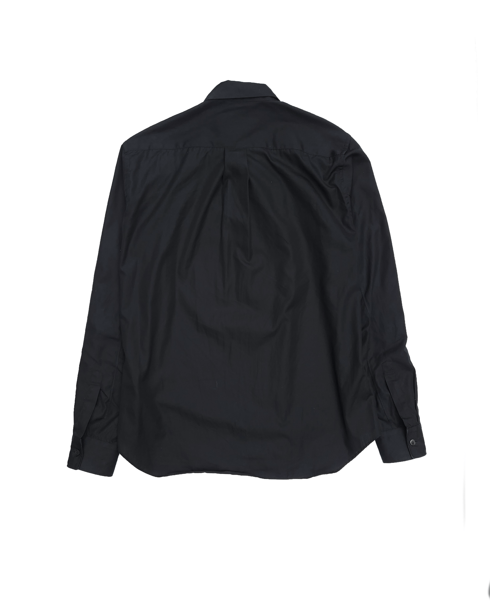 Comme des Garcons × Comme des Garcons Black Black Comme des Garçons Black Pin-Buckle Shirt Size US M / EU 48-50 / 2 - 2 Thumbnail