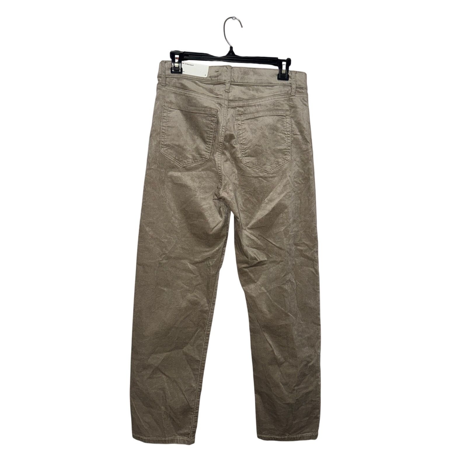 Loft Loft Slim Straight Mid Rise Corduroy Pants - Size 4 - NWT Size 27" / US 4 / IT 40 - 3 Thumbnail