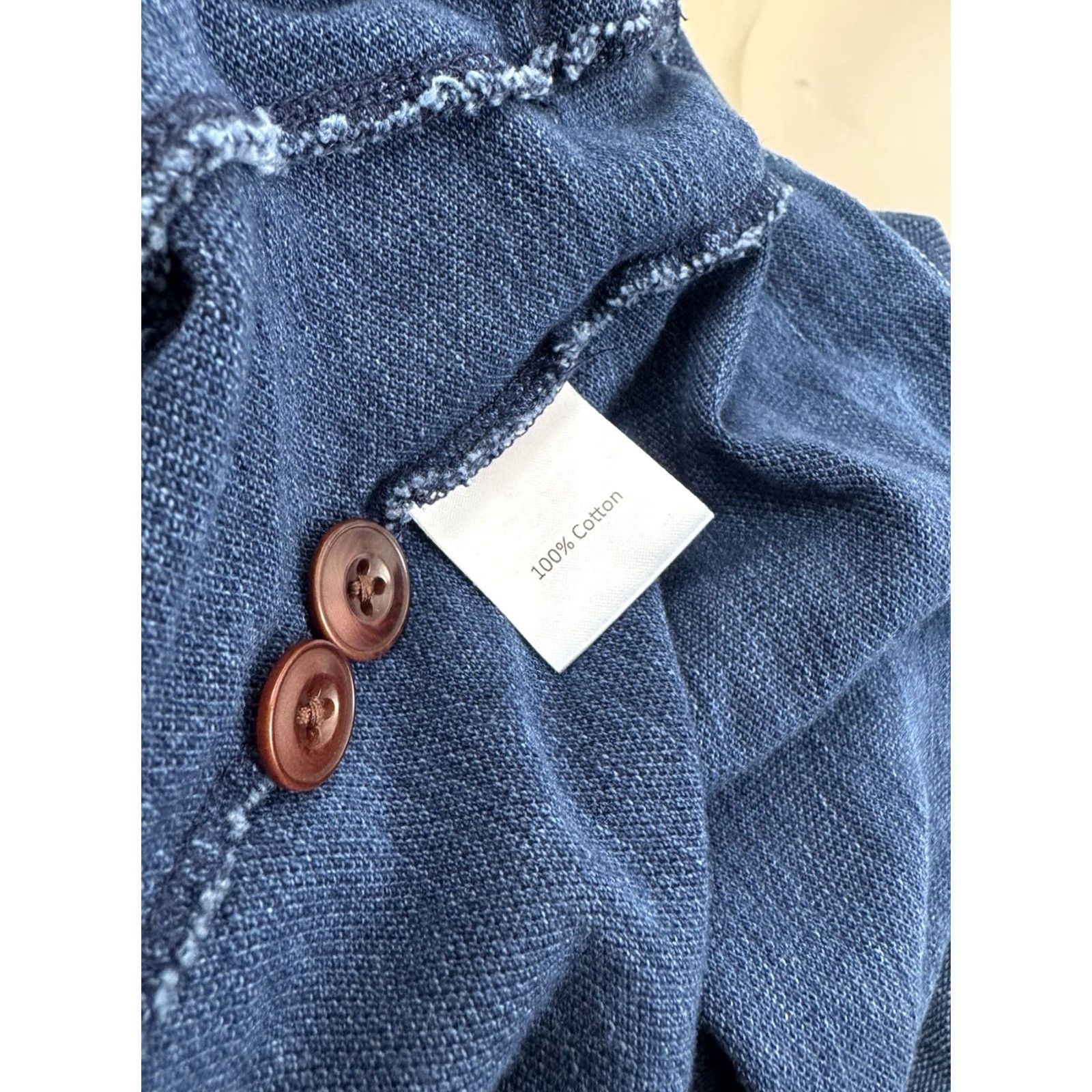 Peter Millar PETER MILLAR Shirt Jacket XL Lightweight 4 Pocket Mens Blue Size US XL / EU 56 / 4 - 5 Thumbnail