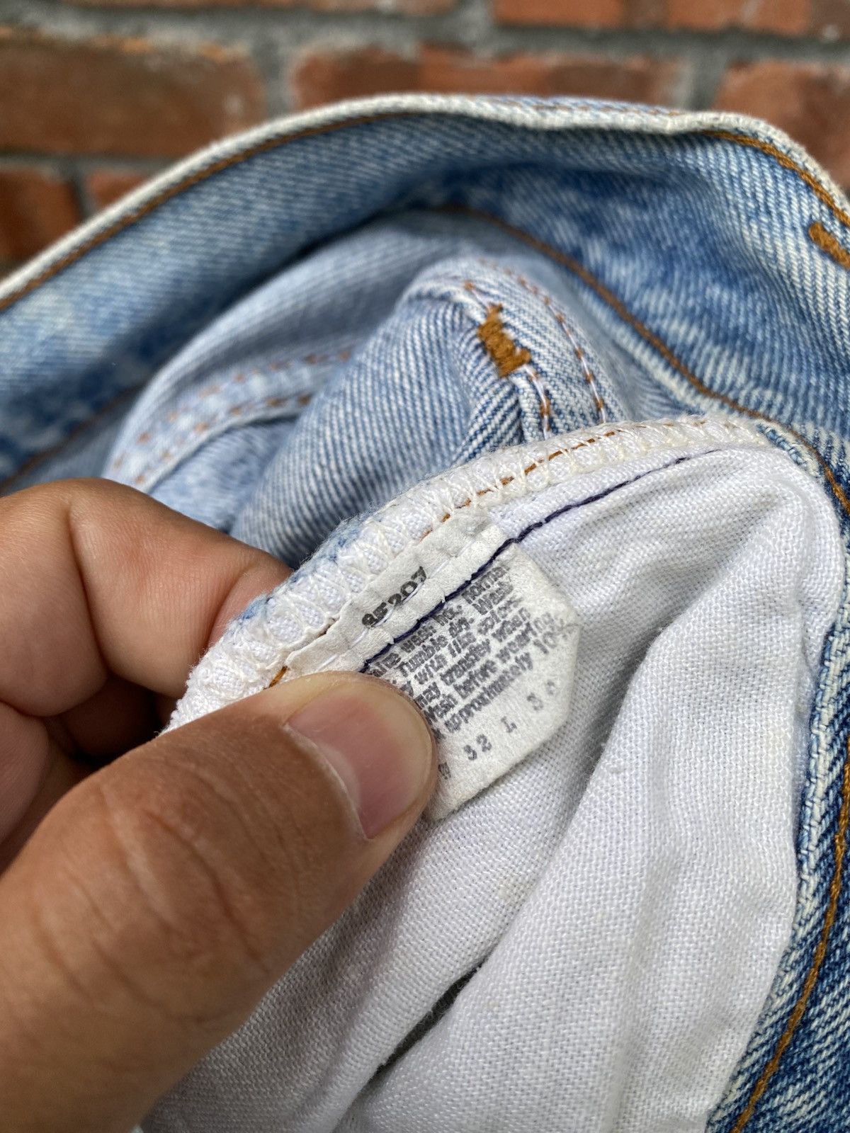 Levi's Vintage Clothing W31x29.5 Vintage levi's 501 redline made in USA Size US 31 - 8 Thumbnail