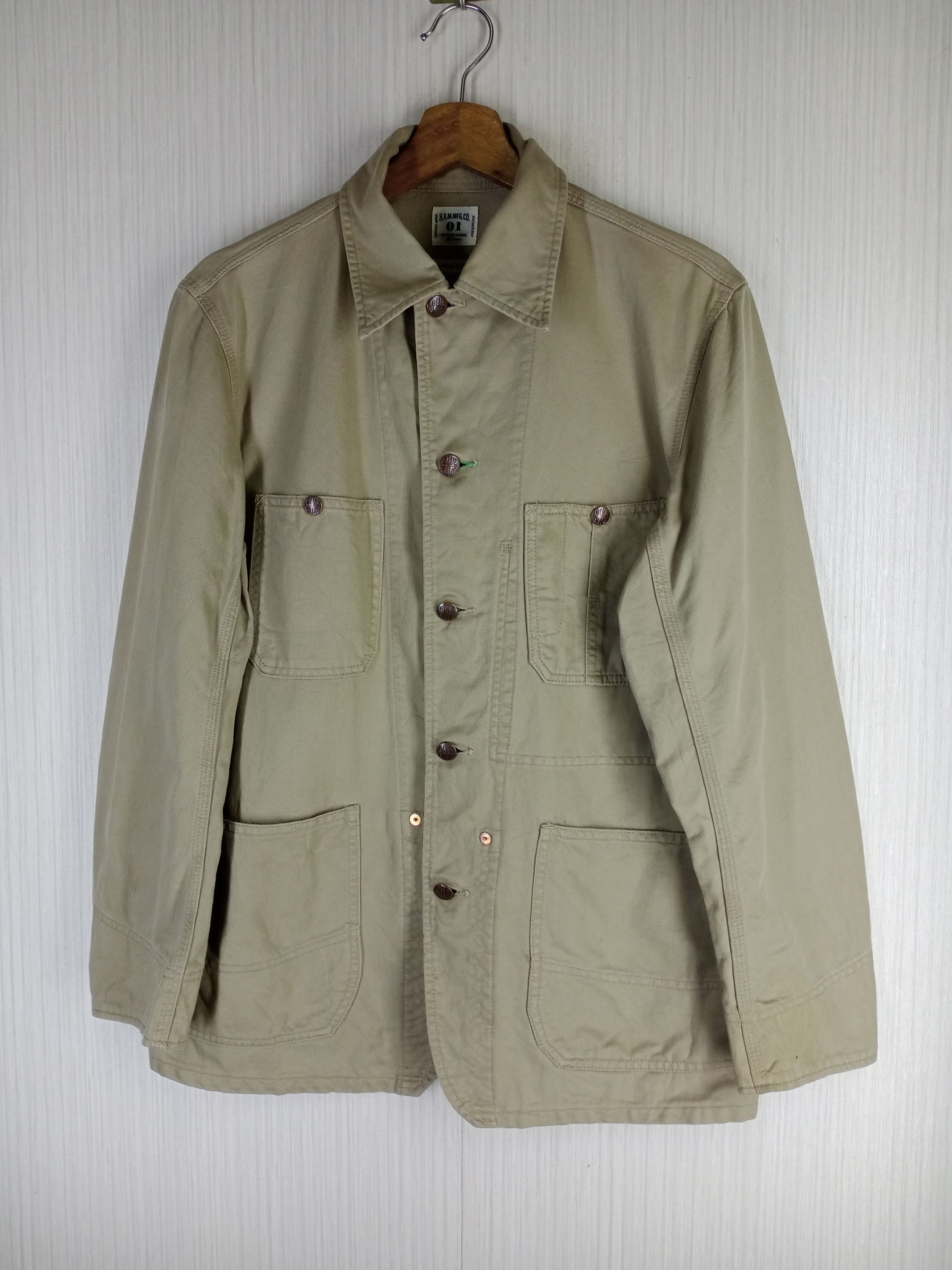 Blue Blue Japan VINTAGE BLUE BLUE JAPAN H.R MARKET ARIGATO JACKET Size US M / EU 48-50 / 2 - 1 Thumbnail
