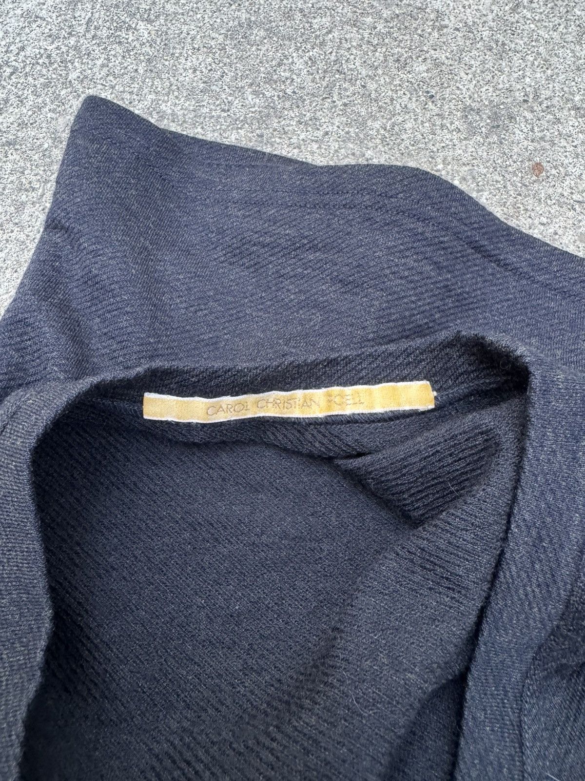 Carol Christian Poell CAROL CHRISTIAN POELL WOOL HIGH NECK SWEATER TM/1978 REN/12 Size US L / EU 52-54 / 3 - 15 Thumbnail