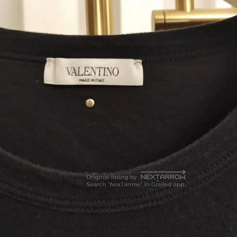 Valentino Valentino Navy Printed Short Sleeve T-Shirt . Size US S / EU 44-46 / 1 - 5 Thumbnail