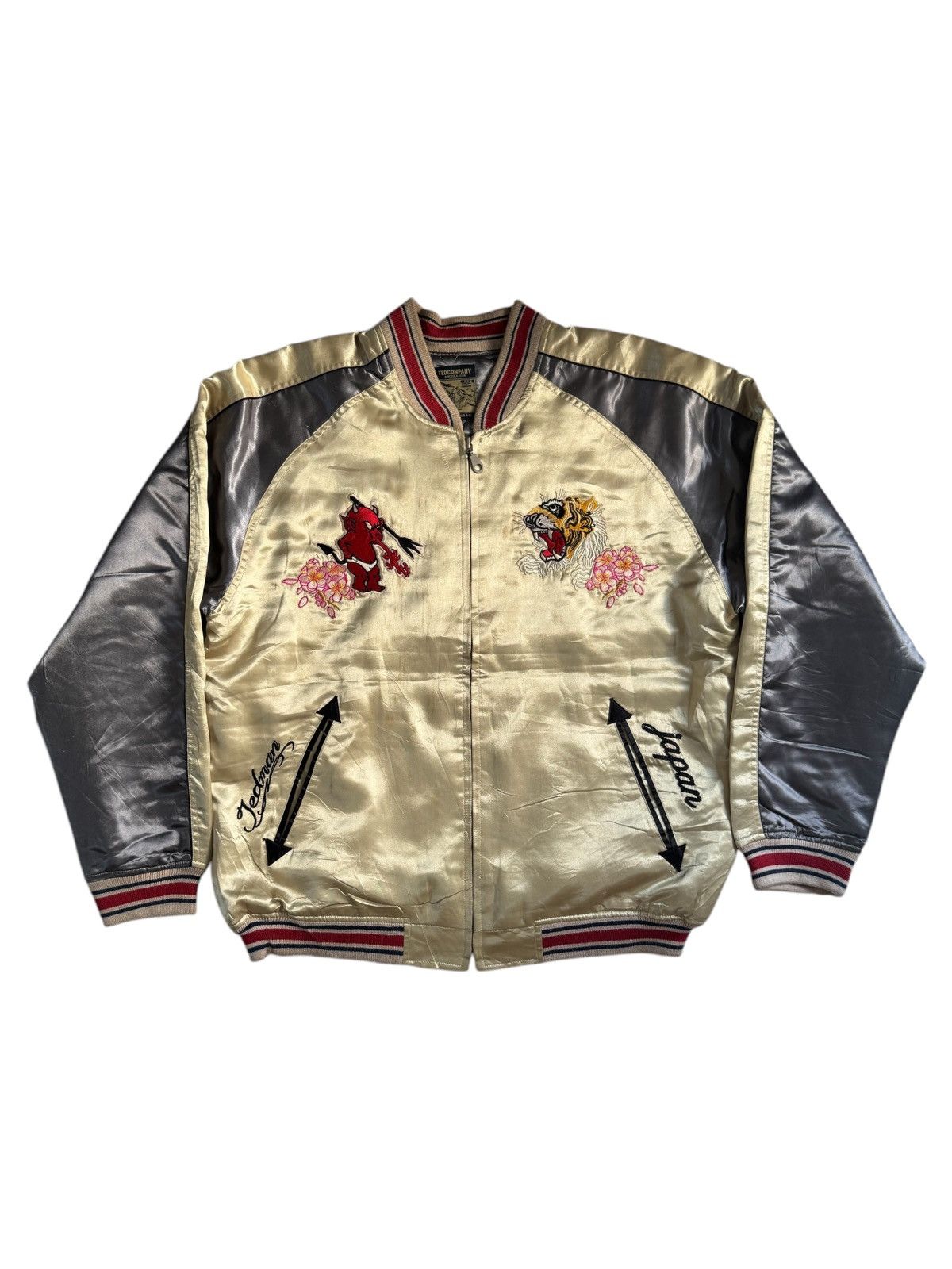 VERY RARE VINTAGE JACKET SOUVENIR SUKAJAN TEDMAN COMPANY