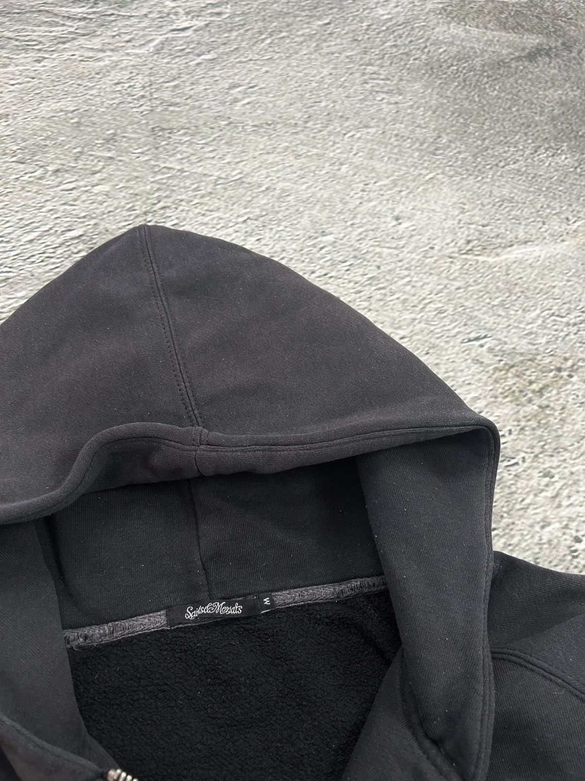 Vintage Y2K zip hoodie black Ocean Angles Ed Hardy style Size US S / EU 44-46 / 1 - 3 Thumbnail