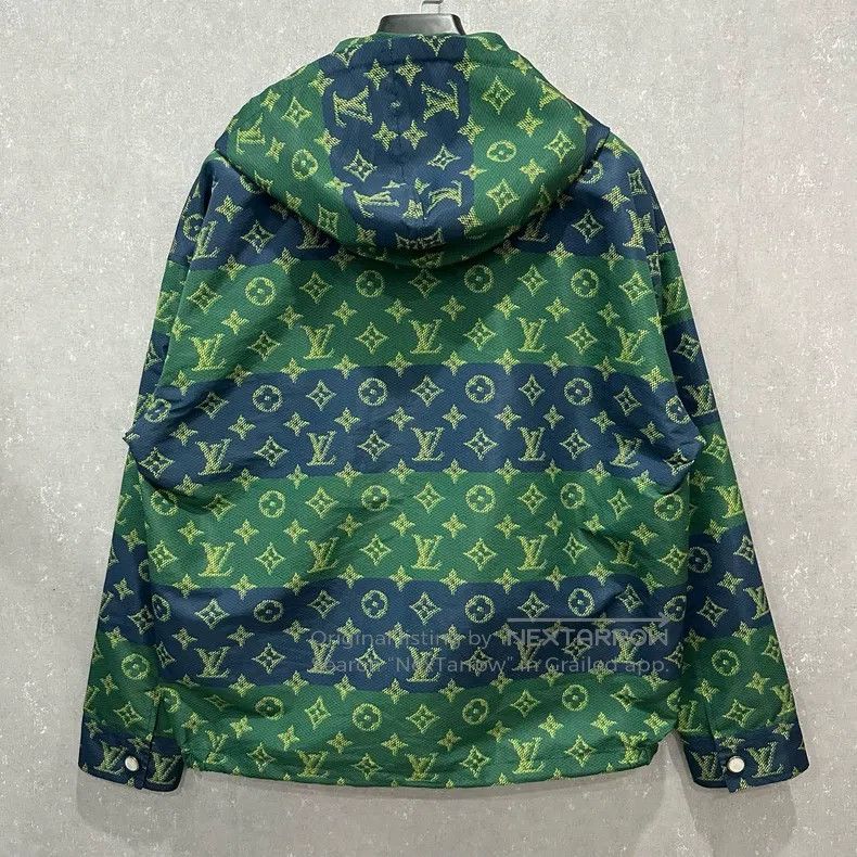 Louis Vuitton Louis Vuitton Full-print stripe hooded detachable jacket Size US S / EU 44-46 / 1 - 2 Thumbnail