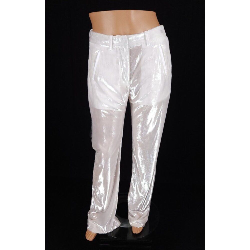 032c 032c The Magic Pants Size 40 L Womens White Trousers $495 Size 34" / US 12 / IT 48 - 2 Thumbnail